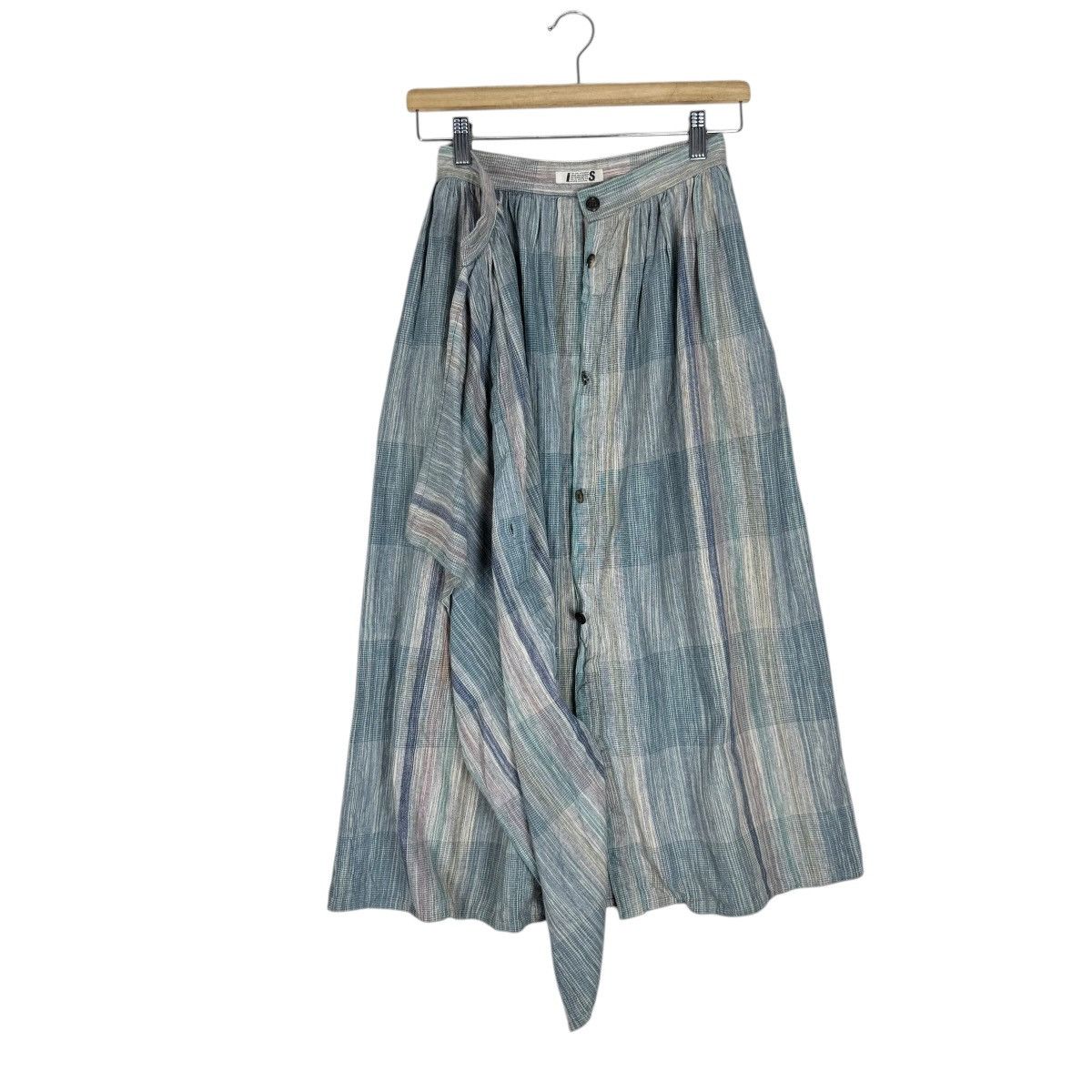 Issey Miyake ☀️ISSEY MIYAKE TARTAN MAXI SKIRTS Size 25" / US 0 / IT 36 - 3 Thumbnail