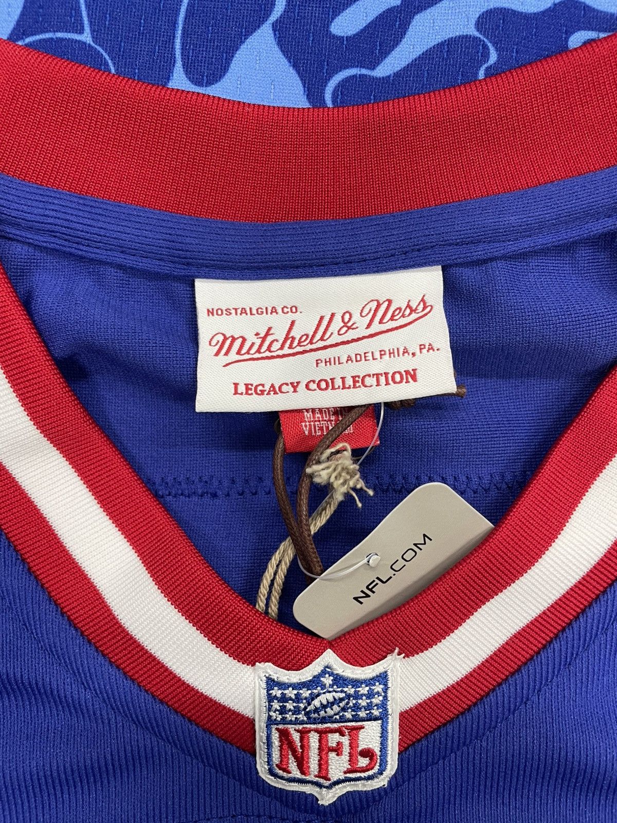 Bape × Mitchell & Ness MITCHELL & NESS NFL NEW YRK GIANTS JERSEY Size US XL / EU 56 / 4 - 4 Thumbnail
