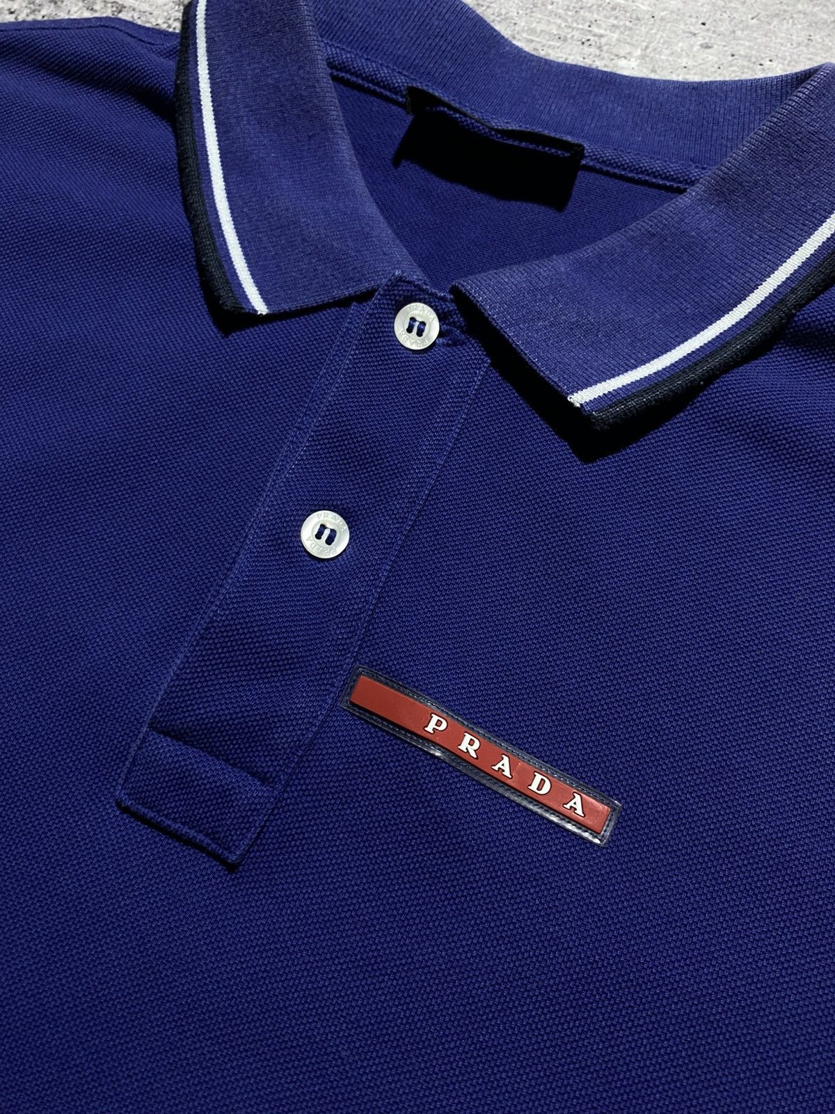 Prada PRADA LUXURY POLO T SHIRT Size US M / EU 48-50 / 2 - 3 Thumbnail