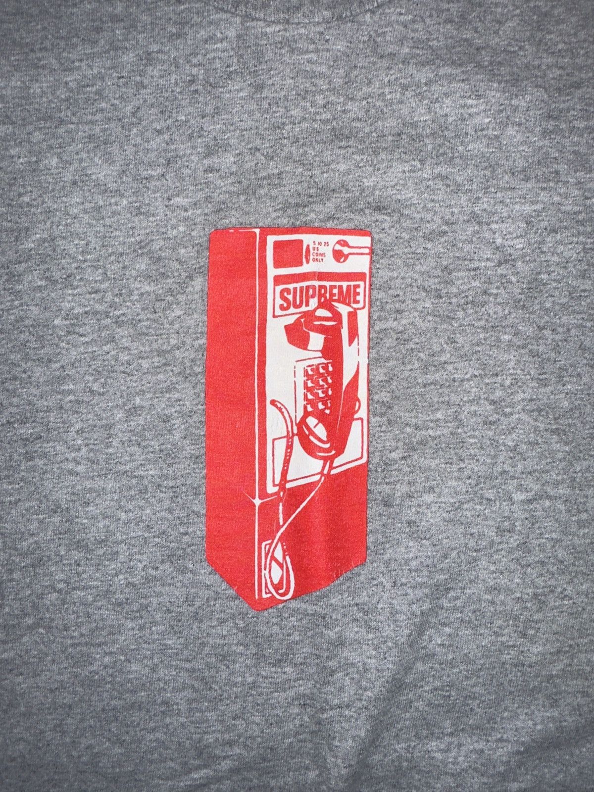 Supreme Supreme telephone tee Size US XL / EU 56 / 4 - 4 Thumbnail