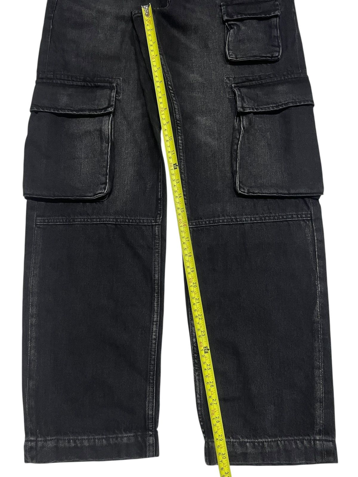 Asos Cotton On Baggy Fit Jeans Faded Black Denim Contra Stich Size US 30 / EU 46 - 16 Thumbnail