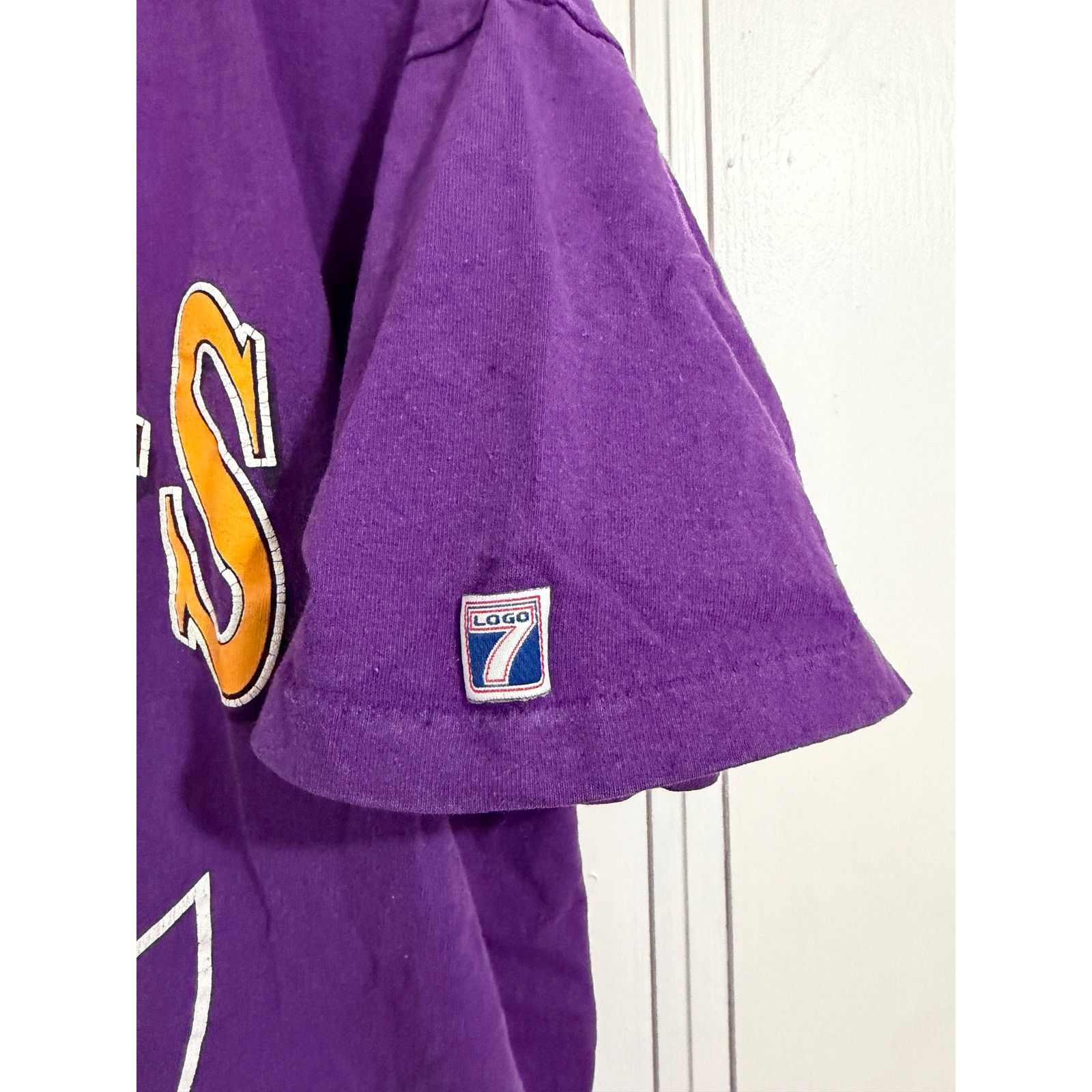 Logo 7 Vintage Minnesota Vikings Single-Stitch T-shirt Men's size M Size US M / EU 48-50 / 2 - 3 Thumbnail