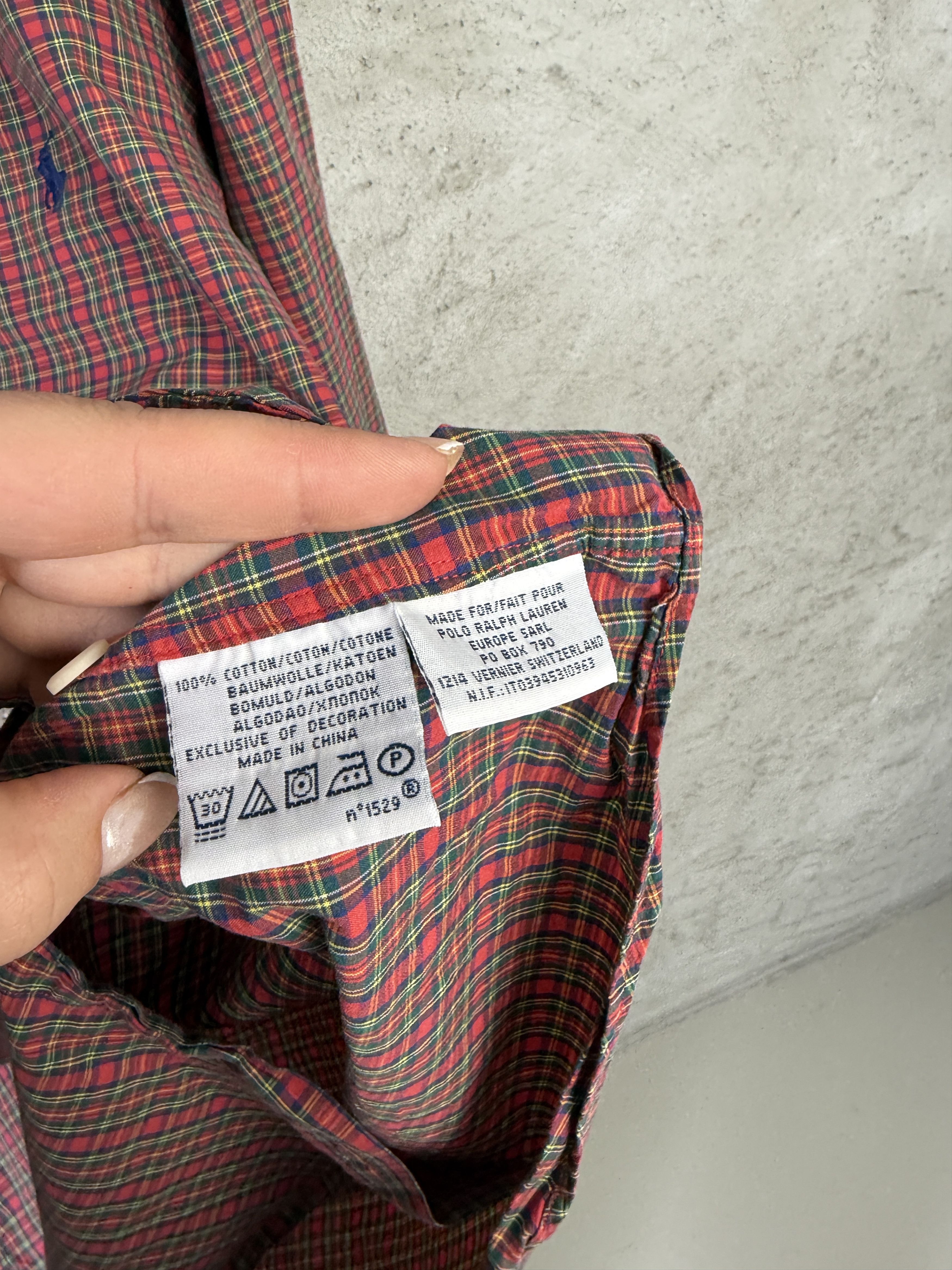 Polo Ralph Lauren Polo Ralph Lauren checked shirt button ups casual Size US XL / EU 56 / 4 - 4 Thumbnail
