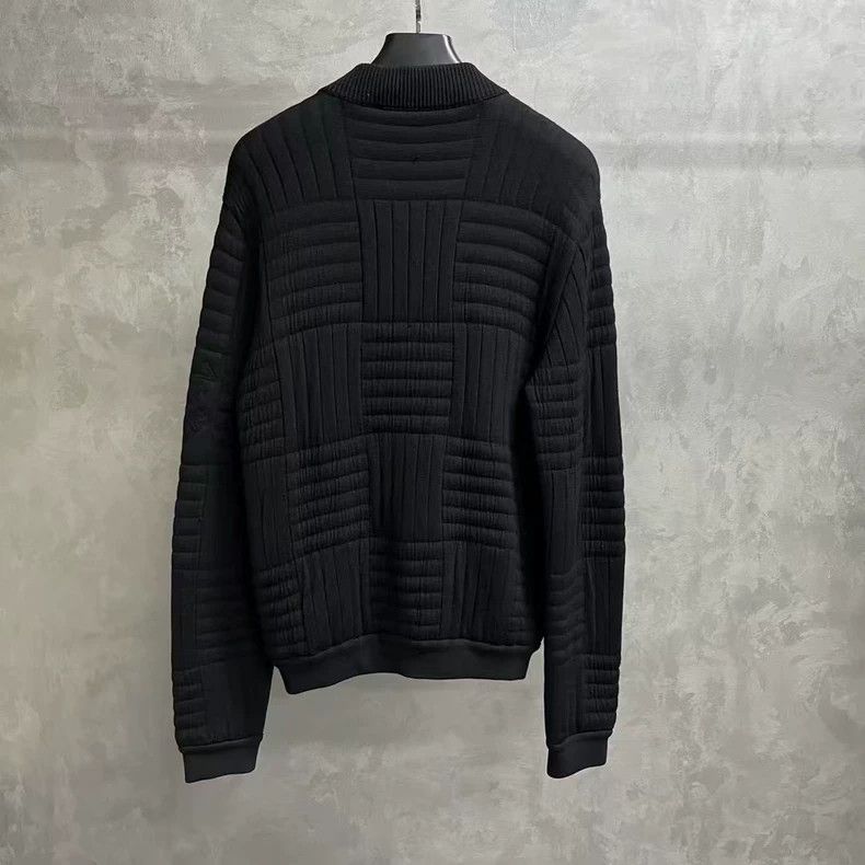Louis Vuitton Louis Vuitton Black Solid Quilted Zip Jacket 2505-Nextarrow Size US S / EU 44-46 / 1 - 4 Thumbnail