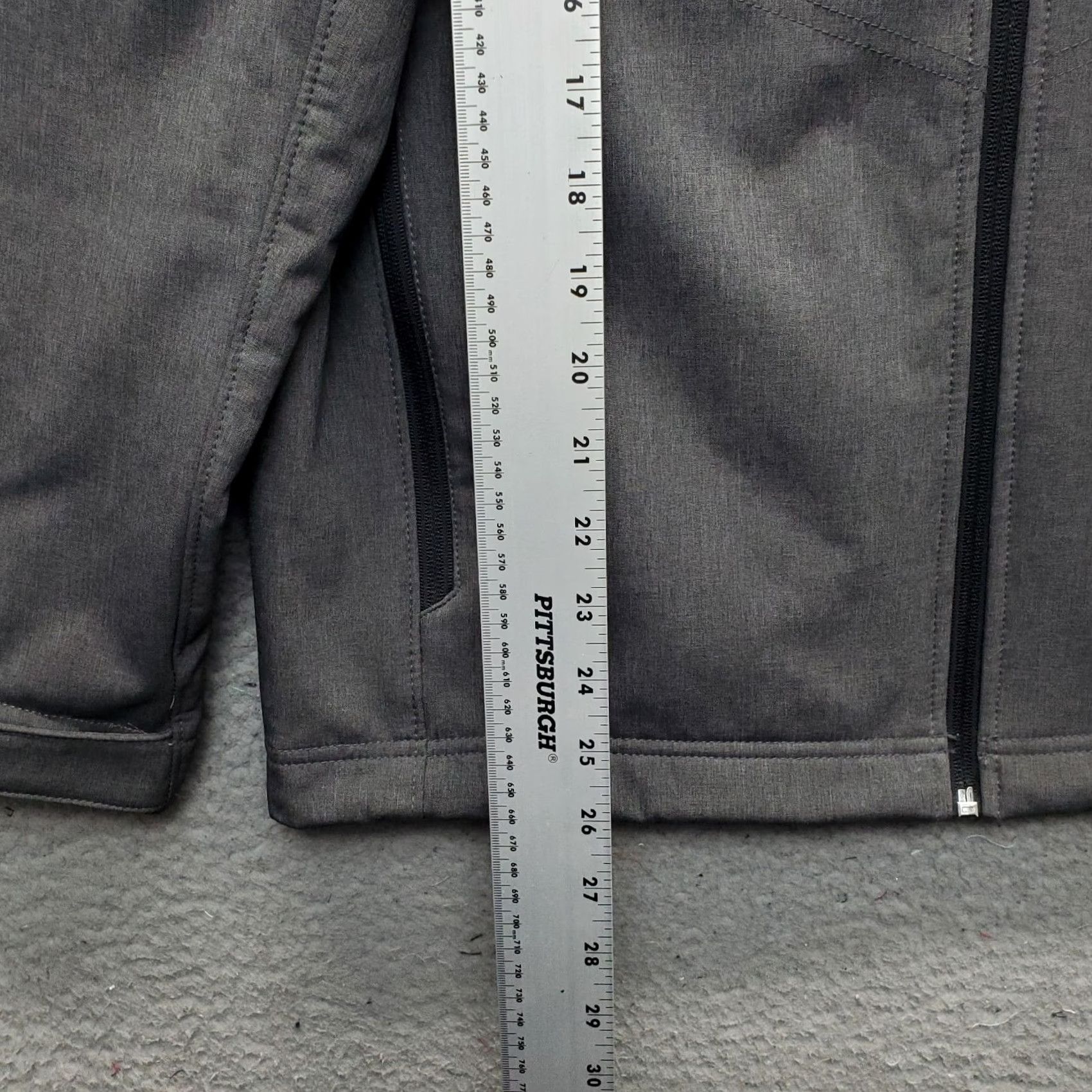 Vintage Hawkes & Co. Dynamic Sport Fiber Jacket Mens Small Gray Windbreaker Lightweight Fleece Lined Size US S / EU 44-46 / 1 - 3 Thumbnail