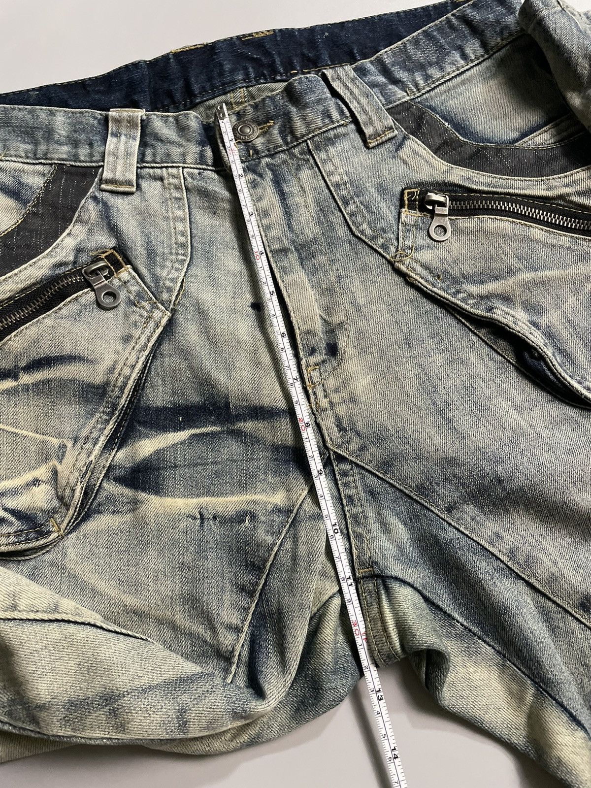 PPFM PPFM Padded Pocket Curved Leg Denim Size US 32 / EU 48 - 20 Thumbnail