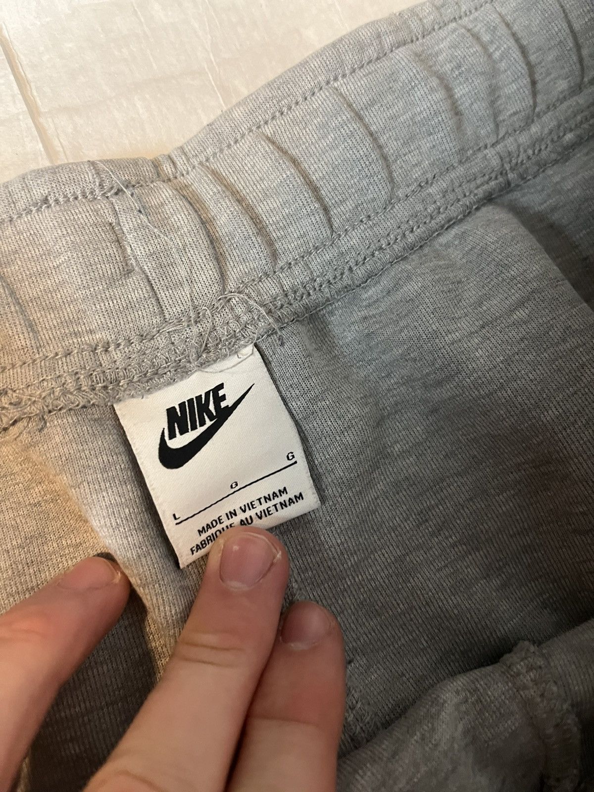 Nike Grey Nike Tech Sweatpants Size US 33 - 3 Thumbnail