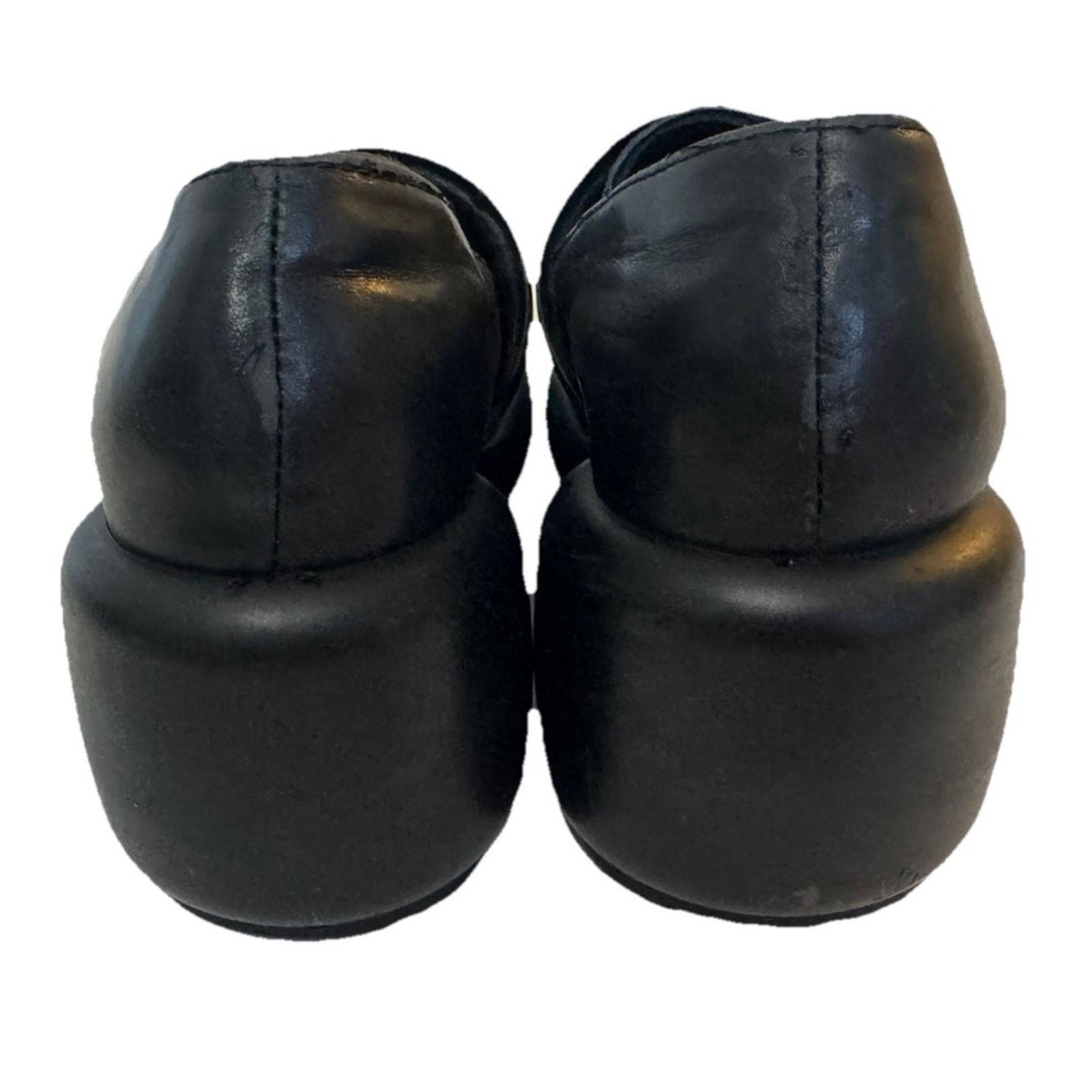 Other T.U.K. Anarchic Black Bubble Loafers Chunky Platform Heels Size US 5 / IT 35 - 6 Thumbnail
