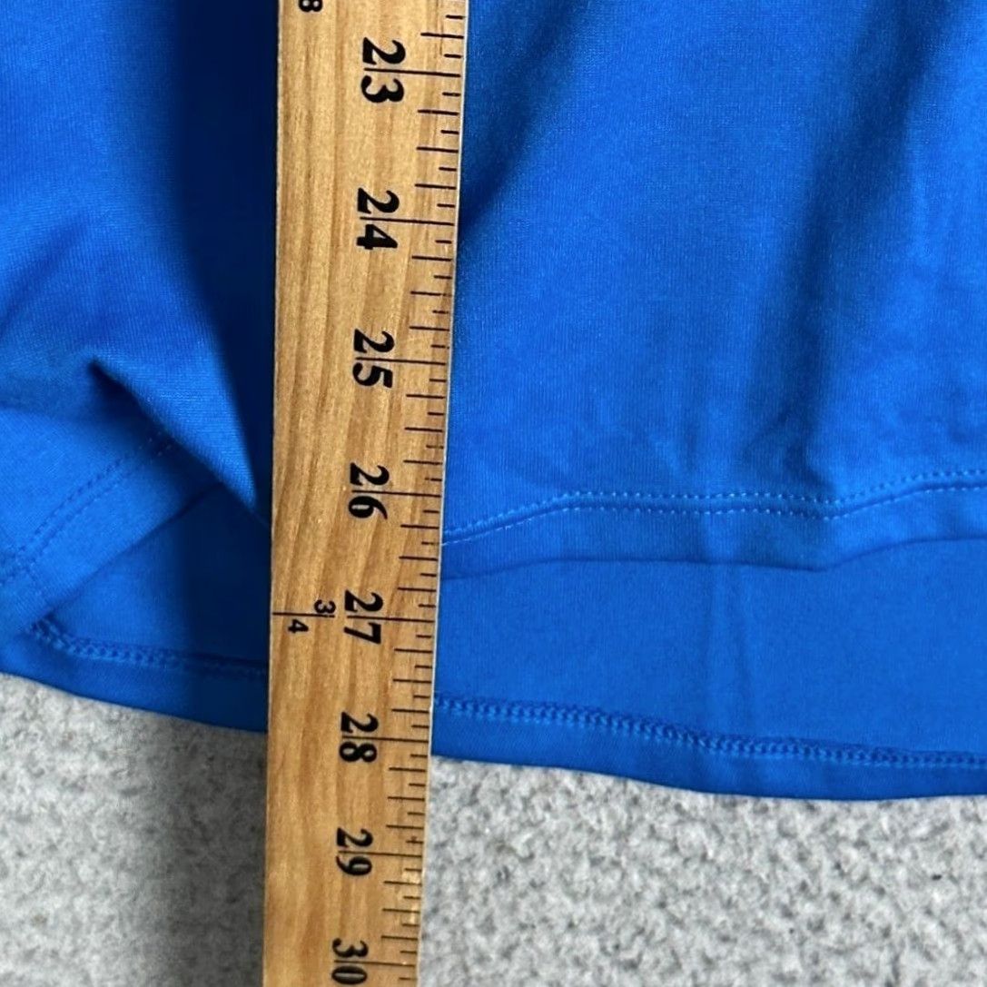 Under Armour Under Armour Shirt Mens Large Blue Quarter Zip Pullover Loose Fit Activewear Size US L / EU 52-54 / 3 - 6 Thumbnail
