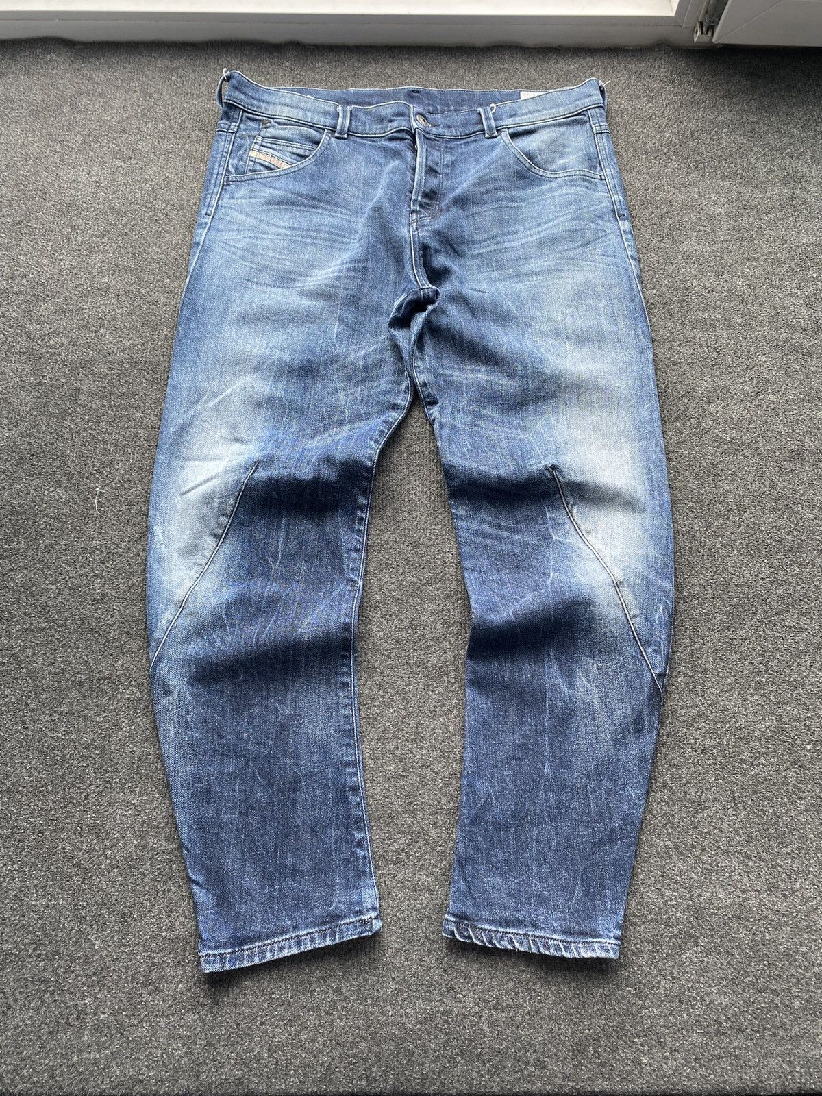 Diesel 🔥Opium Punk Diesel blue women jeans debi 31 tapered Size 31" - 1 Thumbnail