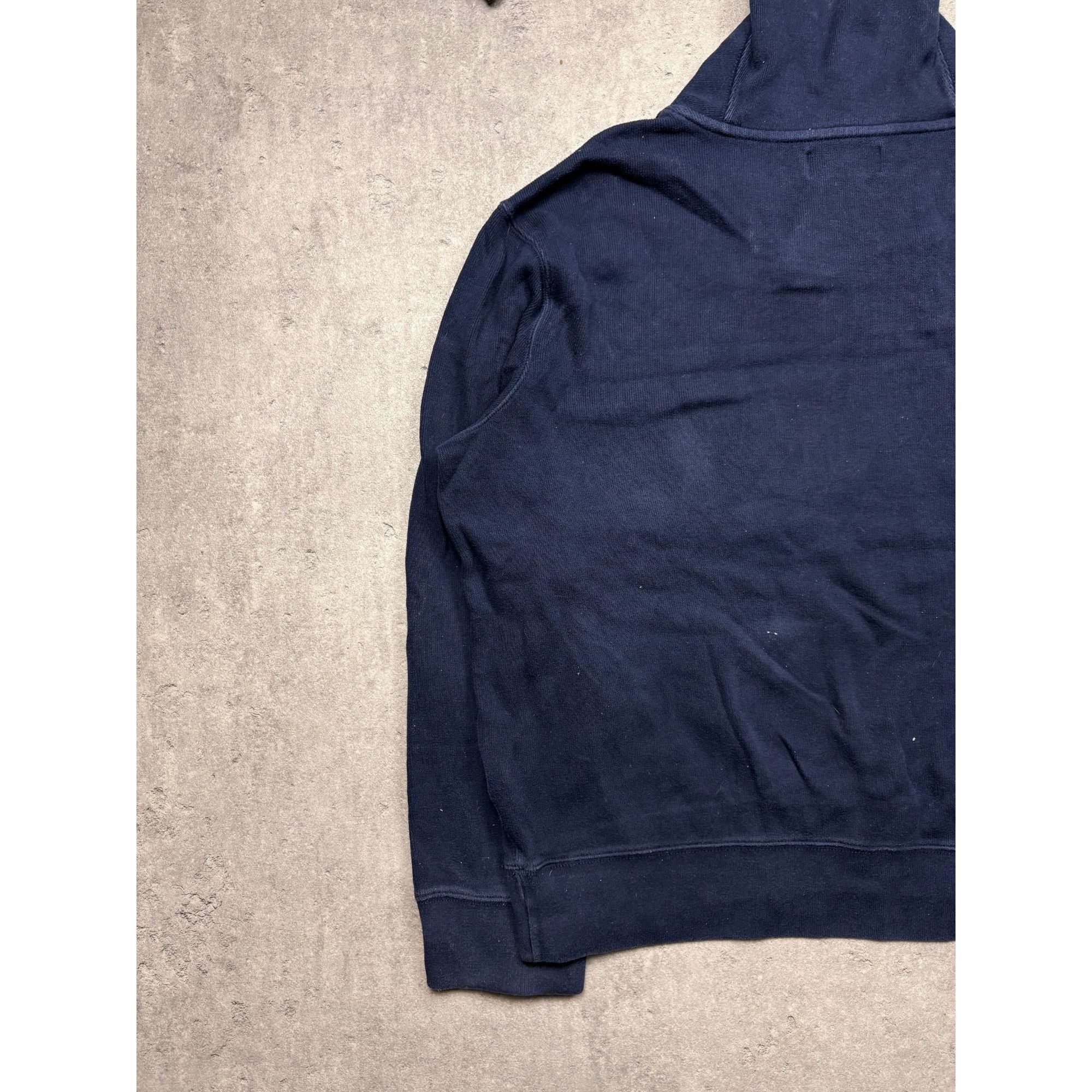 Polo Ralph Lauren Vintage Polo Ralph Lauren Shawl-Collar Sweatshirt in Navy Bl Size US XXL / EU 58 / 5 - 10 Thumbnail