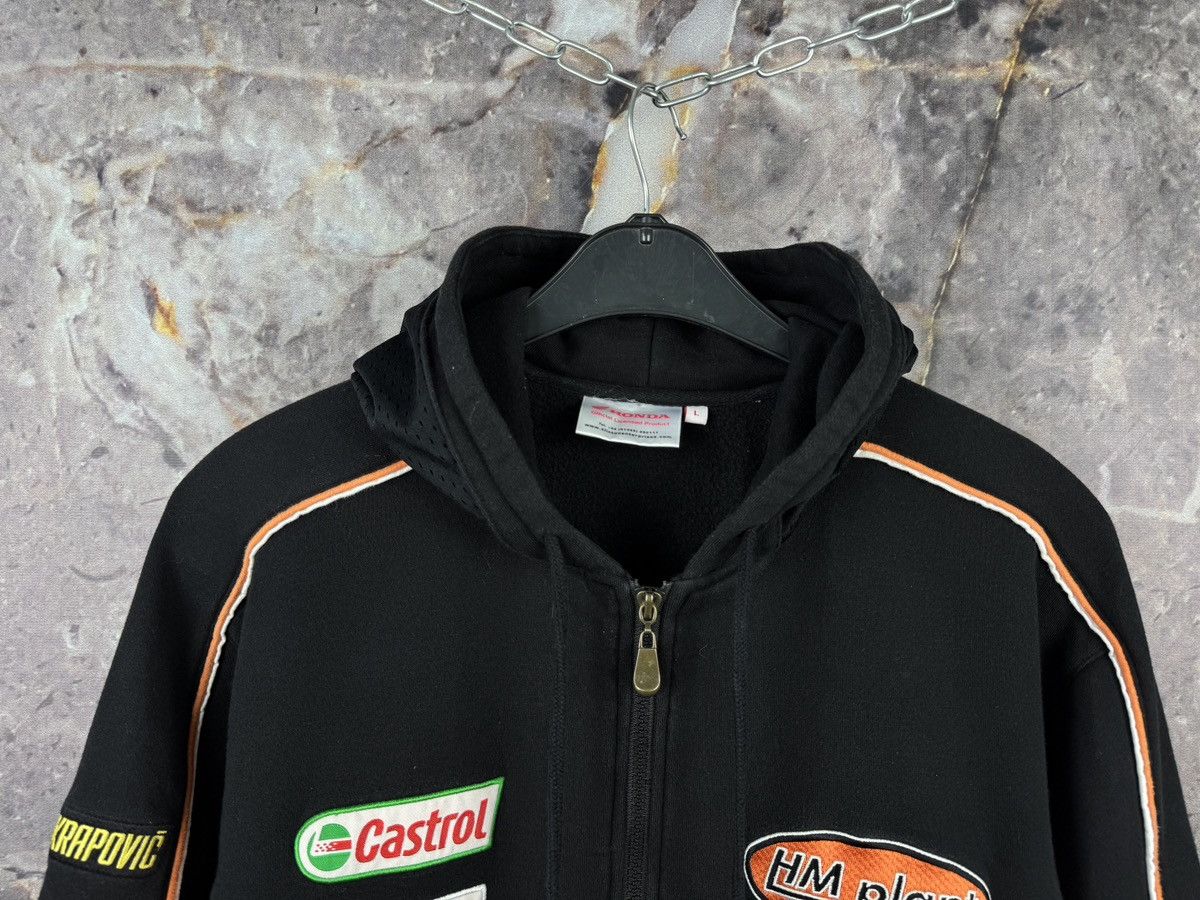 Honda Honda Racing Castrol Hitachi Zip Hoodie Motorsport Size L Size US L / EU 52-54 / 3 - 2 Thumbnail