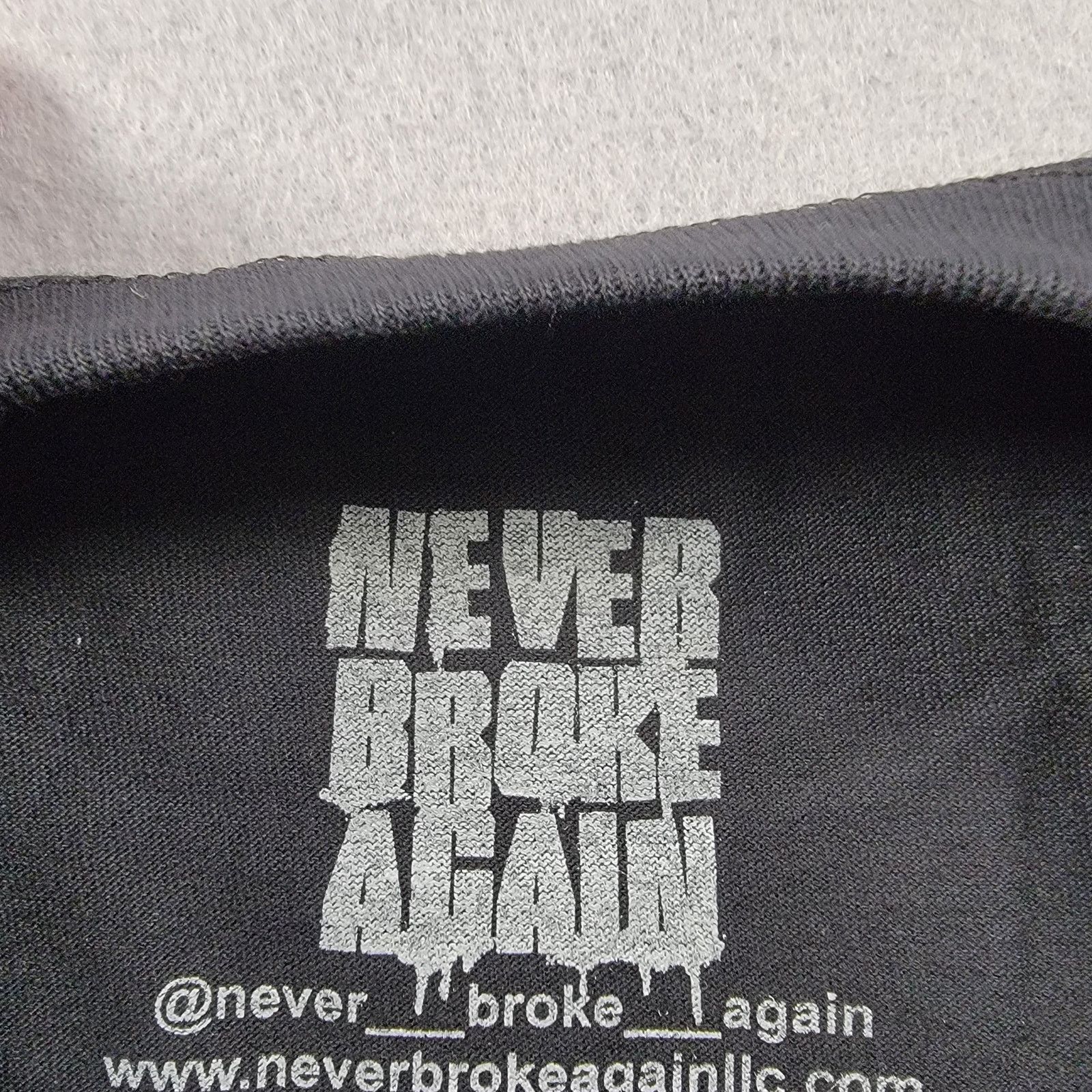 NBA Young Boy Never Broke Again Head to Head Tshirt Black Sz XL Size US XL / EU 56 / 4 - 3 Thumbnail
