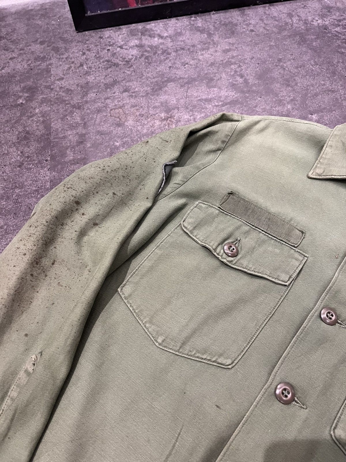 Vintage Vintage og 107 us army vietnam war Size US XL / EU 56 / 4 - 3 Thumbnail