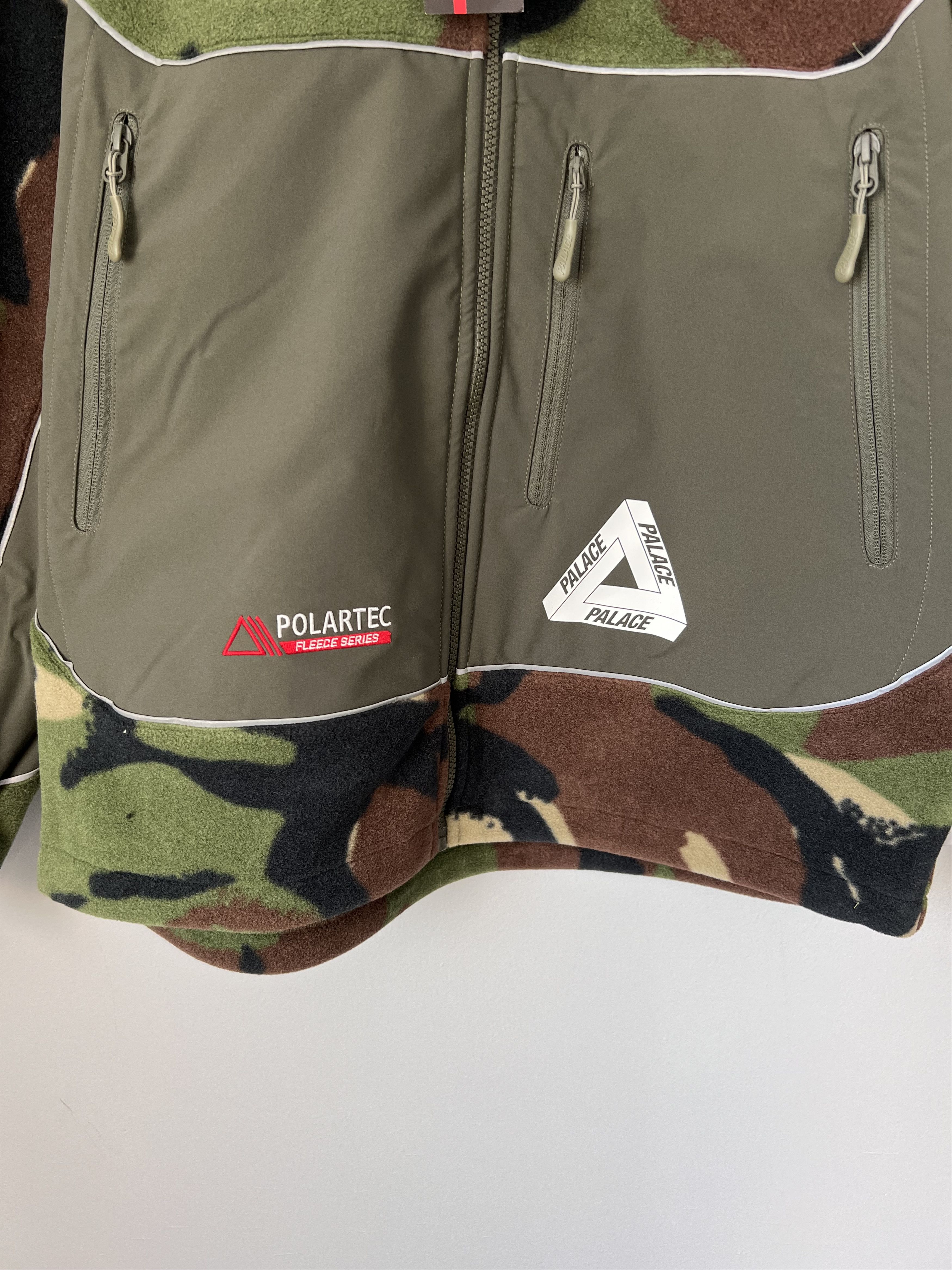 Palace Palace Polartec Fleece 3M Hooded Jacket in Camo Size US M / EU 48-50 / 2 - 3 Thumbnail