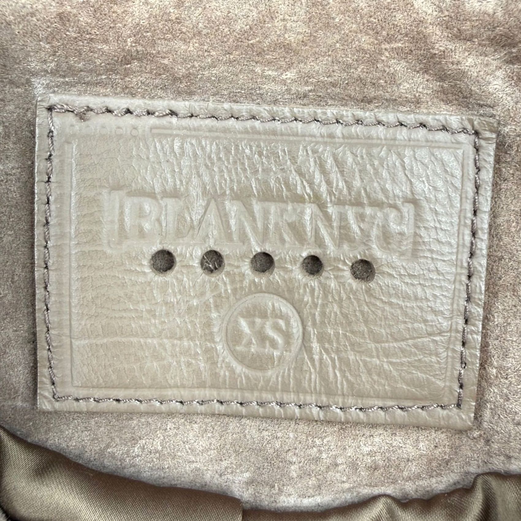 Vintage BLANKNYC Brown Suede Moto Jacket Womens Leather Biker Zip Coat XS``` Size XS / US 0-2 / IT 36-38 - 3 Thumbnail