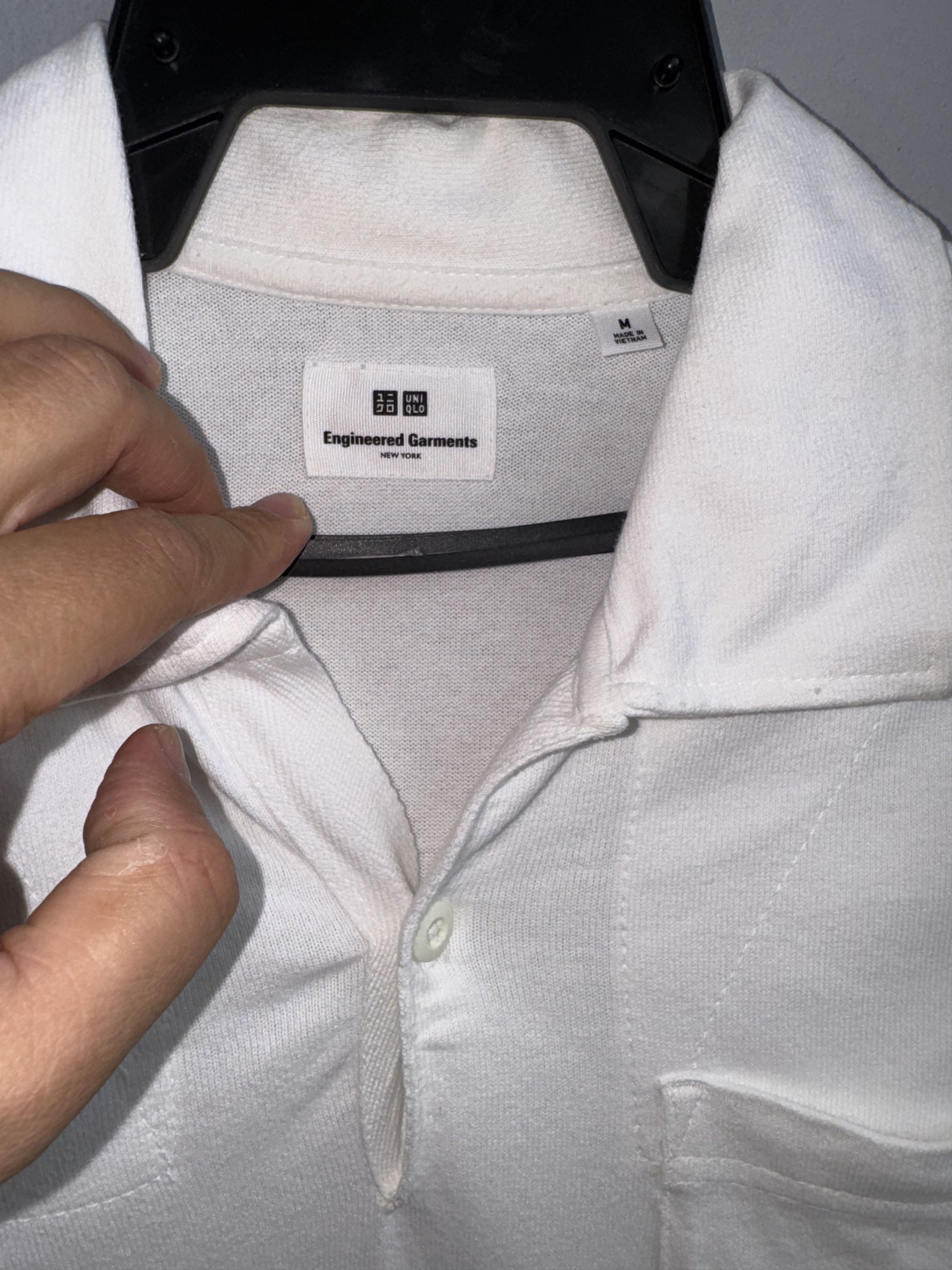 Engineered Garments × Uniqlo Engineered Garments White Button Up Uniqlo Shirt Size US M / EU 48-50 / 2 - 4 Thumbnail