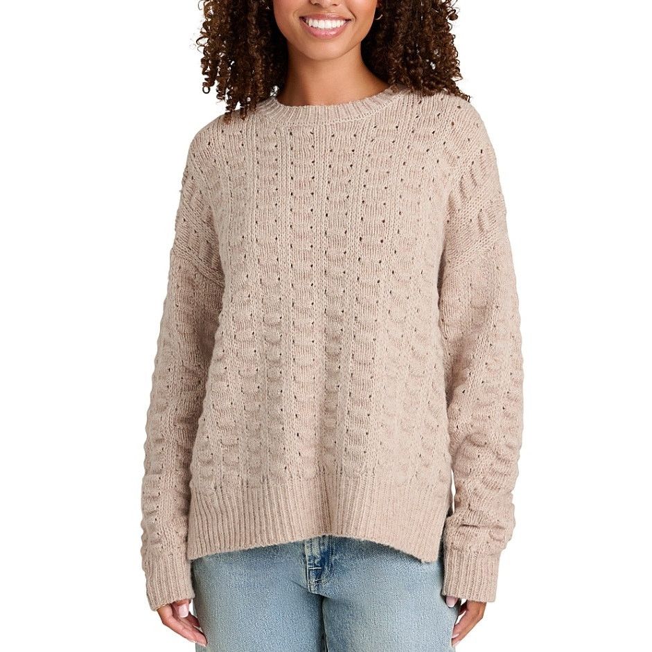 Splendid Splendid Women Brown Wool Blend Knit Candace Sweater Size S Size S / US 4 / IT 40 - 1 Thumbnail