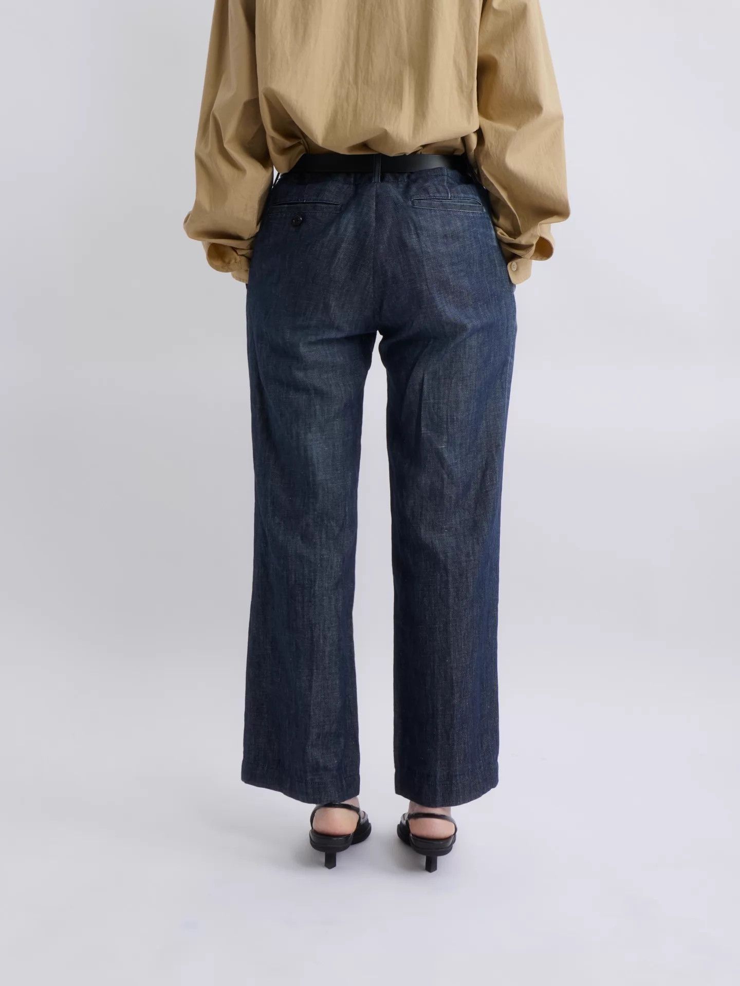 Junya Watanabe JUNYA WATANABE 2008 Spring Linen-Cotton Straight Jeans Size US 32 / EU 48 - 5 Thumbnail