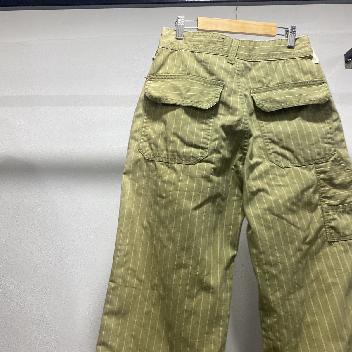 Vintage Baggy☠️ Mu Industry Loose Relaxed Wide Pants Army Size US 30 / EU 46 - 6 Thumbnail