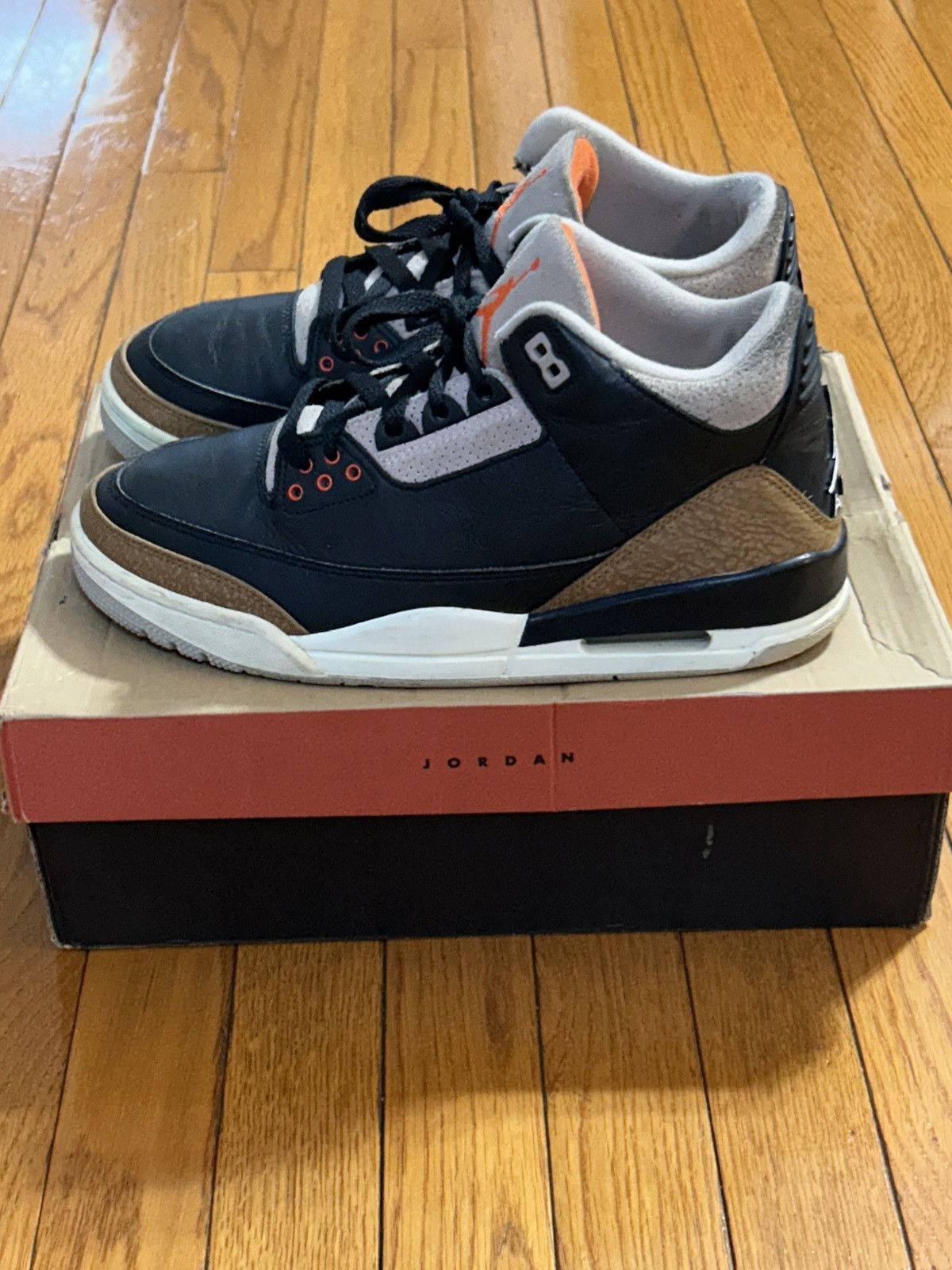 Jordan Brand Air Jordan 3 Retro Desert Elephant Size US 9 / EU 42 - 4 Thumbnail