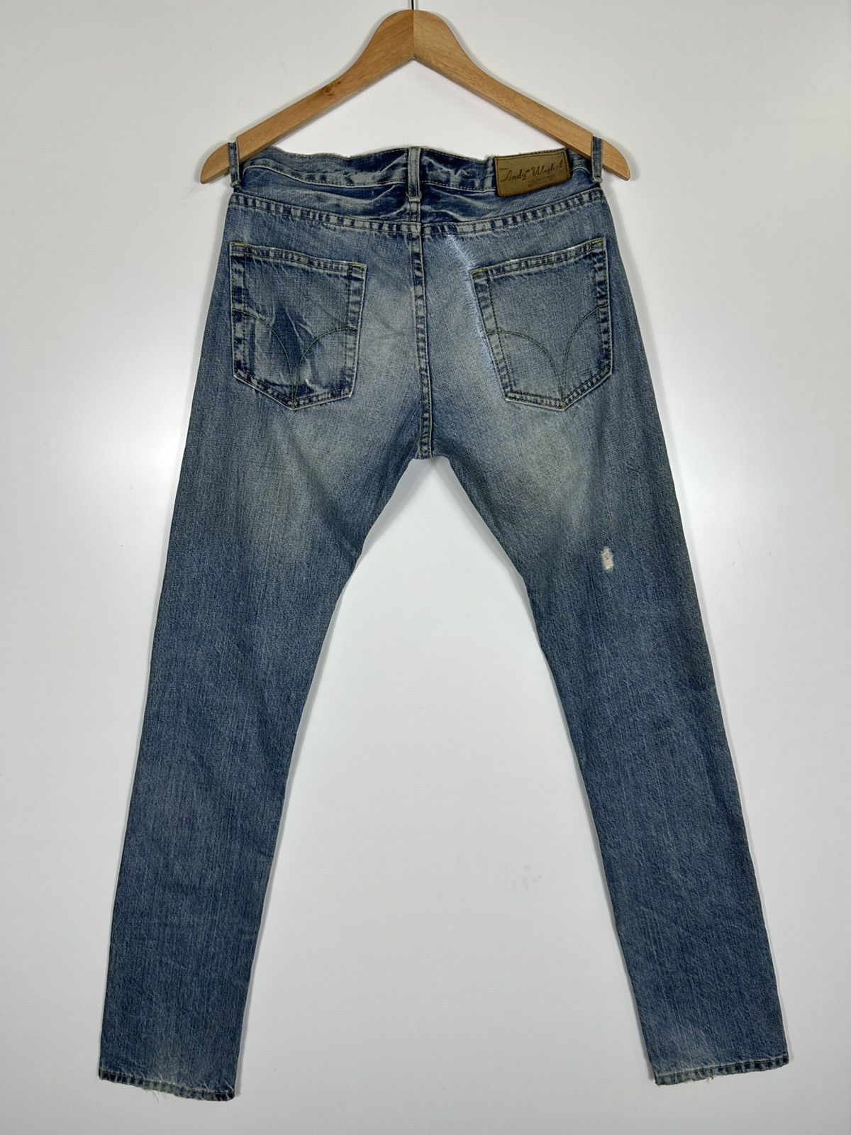 Andy Warhol × Hysteric Glamour Hysteric Glamour x Andy Warhol Distressed Vintage Jeans Size 30" / US 8 / IT 44 - 11 Thumbnail