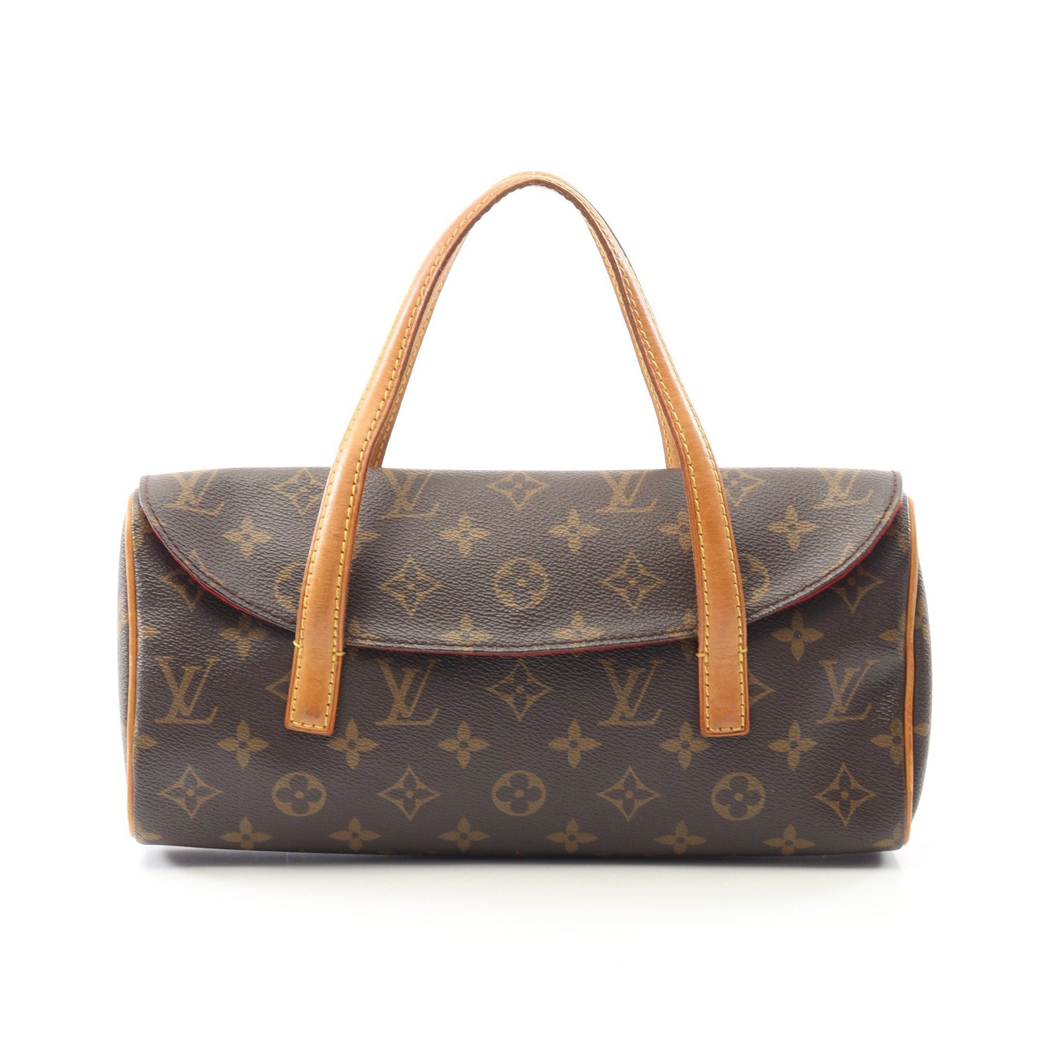 Louis Vuitton Louis Vuitton Sonatine Monogram Handbag Leather Brown Size ONE SIZE - 1 Thumbnail