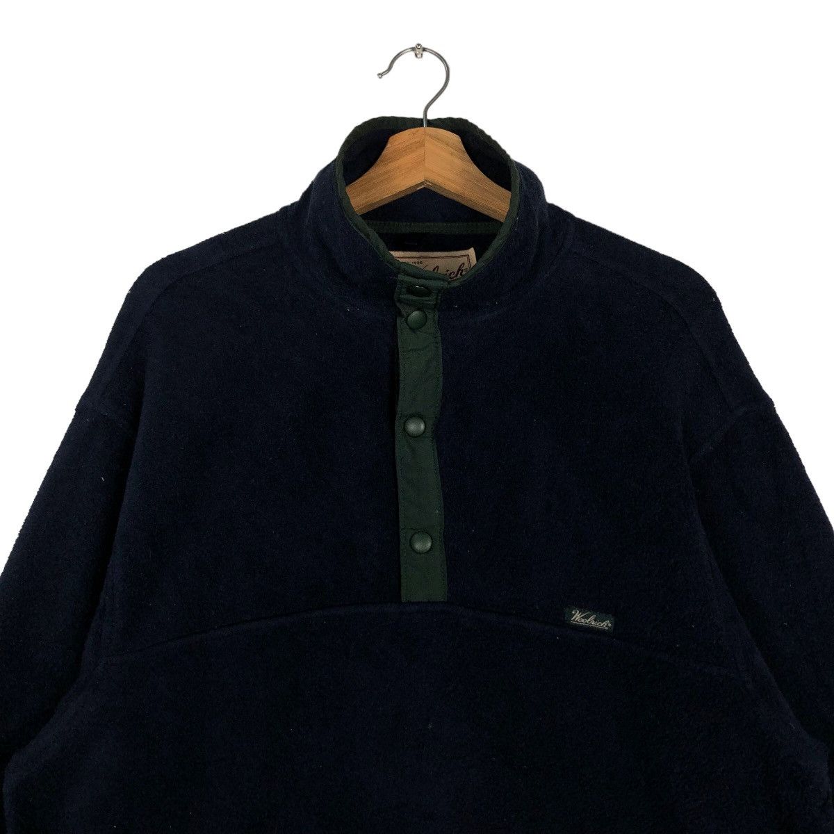 Woolrich Woolen Mills 🔥90’s Pull Over Fleece Jacket Woolrich Polartec Japan Size US M / EU 48-50 / 2 - 2 Thumbnail