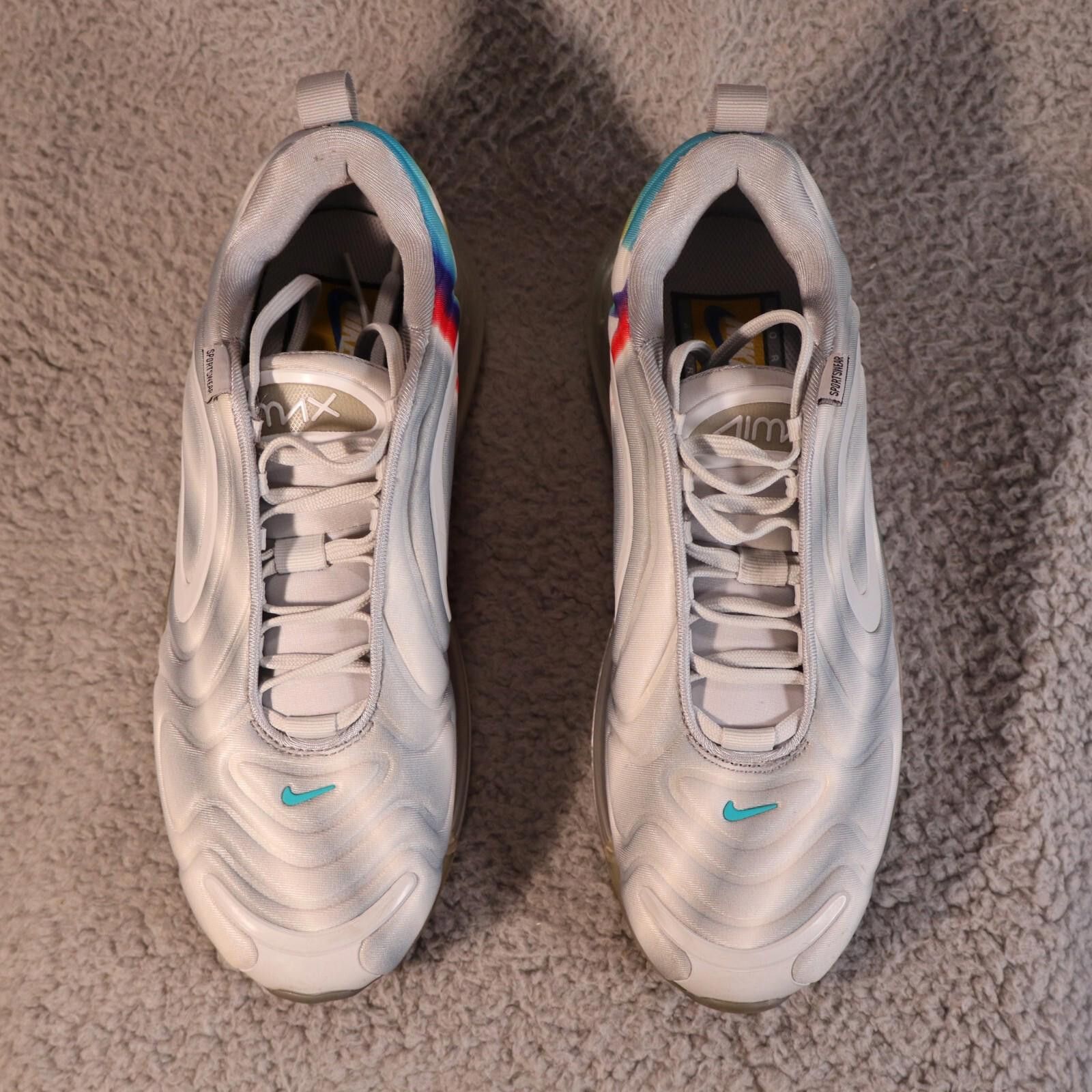 Nike Nike Air Max 720 Low Geology - sz 7Y GS - Rainbow Pride Size US 7 / EU 40 - 3 Thumbnail