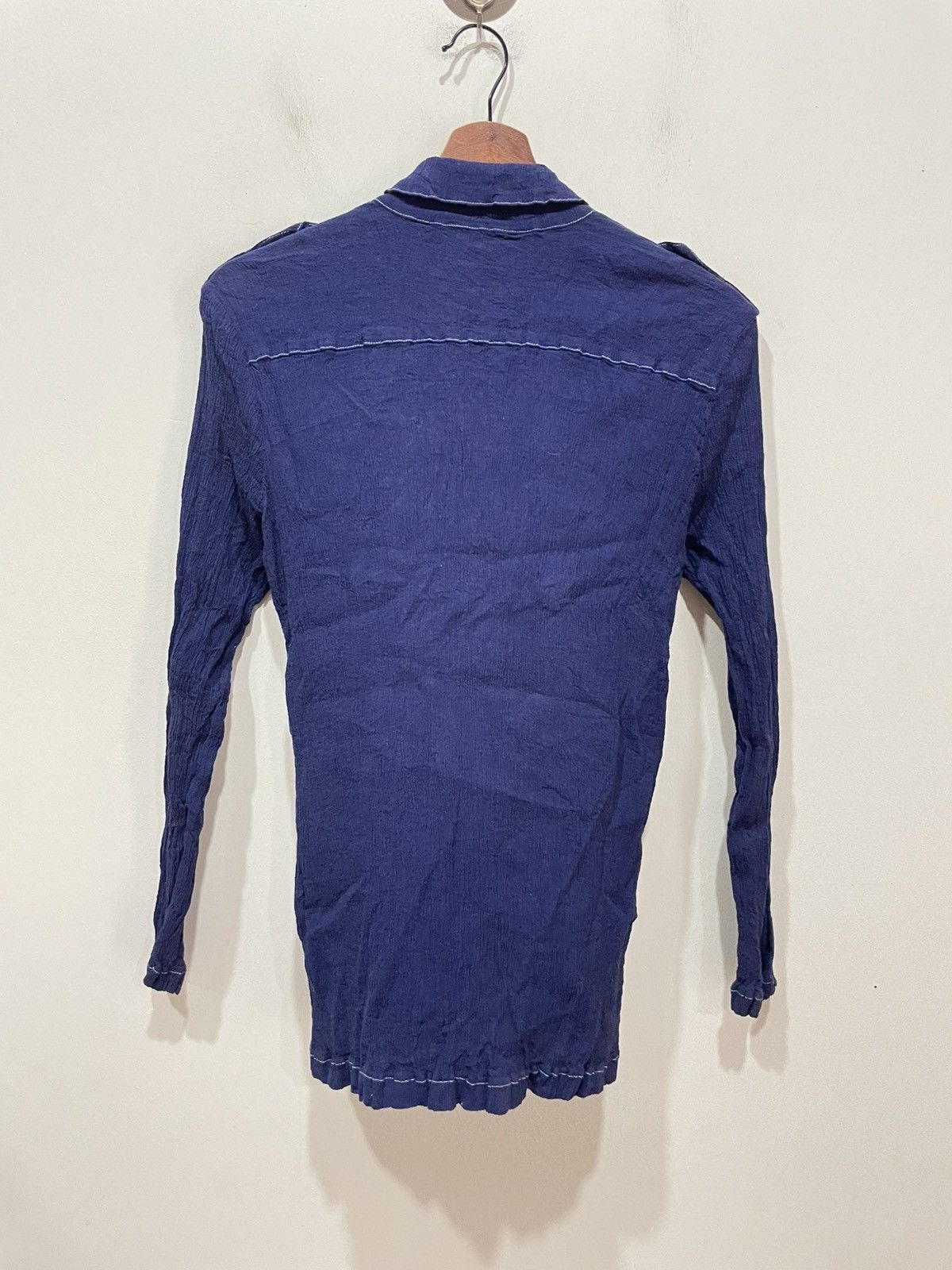 Tsumori Chisato Tsumori Chisato Crepe Fabric Shirt Size XS / US 0-2 / IT 36-38 - 2 Thumbnail