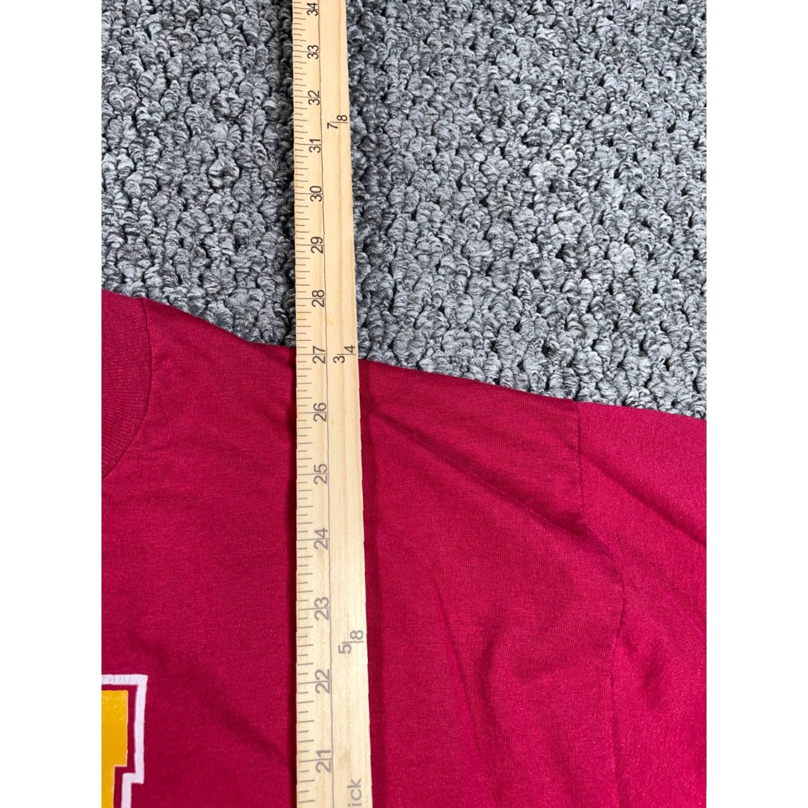 Fruit Of The Loom VTG Davison Michigan 90s T-Shirt Adult XL Dark Red 50-50 USA Tag Fruit of the Loom Size US XL / EU 56 / 4 - 6 Thumbnail