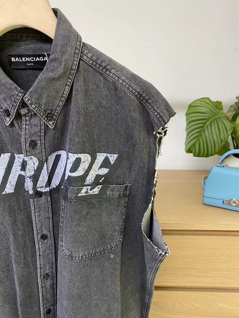 Balenciaga Balenciaga size 38 Cowboy vest Size XS / US 0-2 / IT 36-38 - 4 Thumbnail