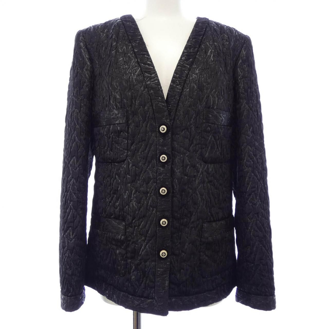 Chanel Chanel Chanel Jacket Textile Outerwear P64563V41221 DUTY FREE for USA Size ONE SIZE - 1 Thumbnail