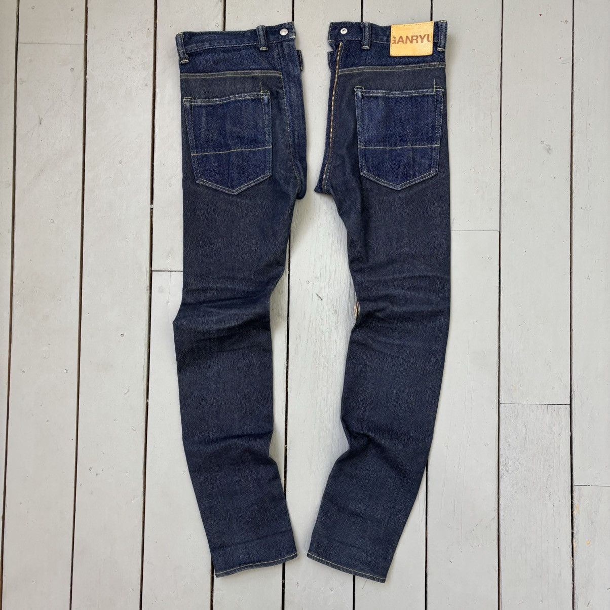 Comme des Garcons Ganryu Deconstructed Denim Size US 32 / EU 48 - 5 Thumbnail