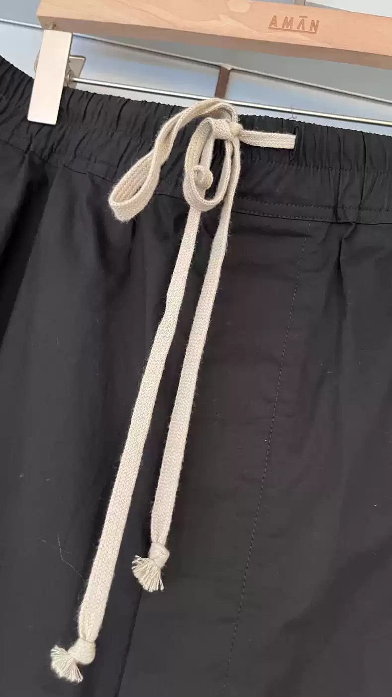 Rick Owens Rick Owens Rick Owens Basic drawstring elastic crotch shor Size US 36 / EU 52 - 3 Thumbnail