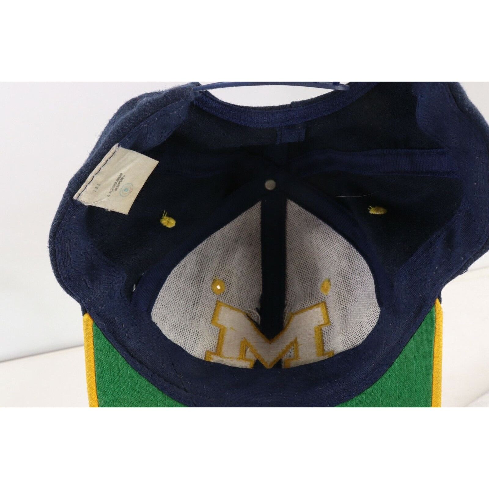 Vintage Vintage 90s Distressed University of Michigan Snapback Hat Size ONE SIZE - 9 Thumbnail