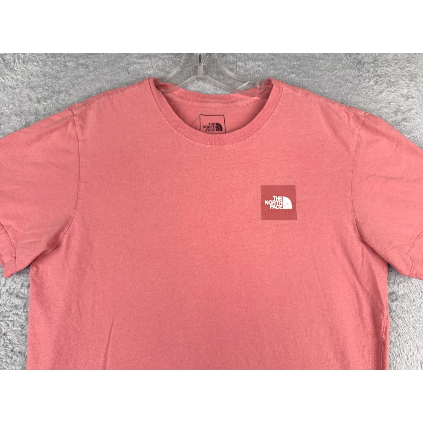 The North Face The North Face Shirt Men Medium Pink Short Sleeve Crew Neck 100% Cotton READ Size US M / EU 48-50 / 2 - 4 Thumbnail