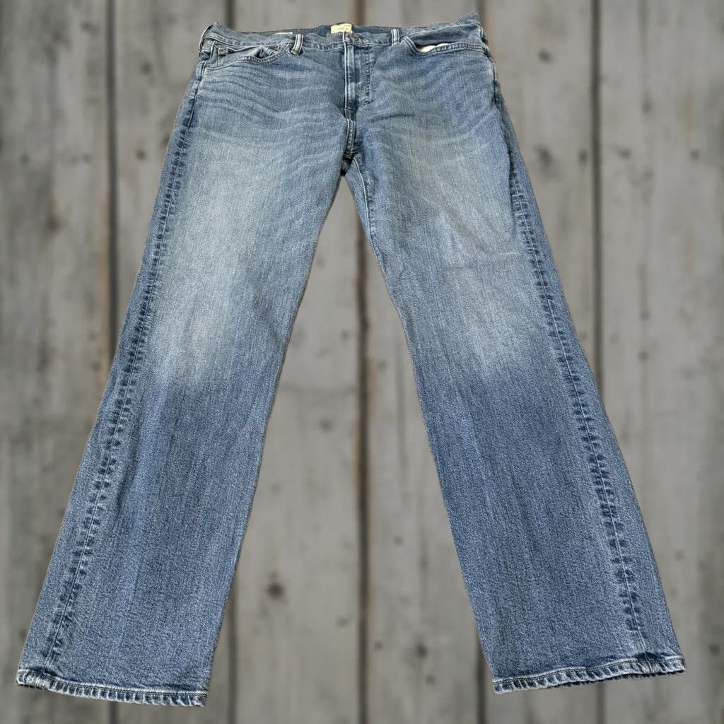 J.Crew J.CREW Jeans Mens 36x30 770 Straight Stretch Blue Denim Size US 36 / EU 52 - 1 Thumbnail
