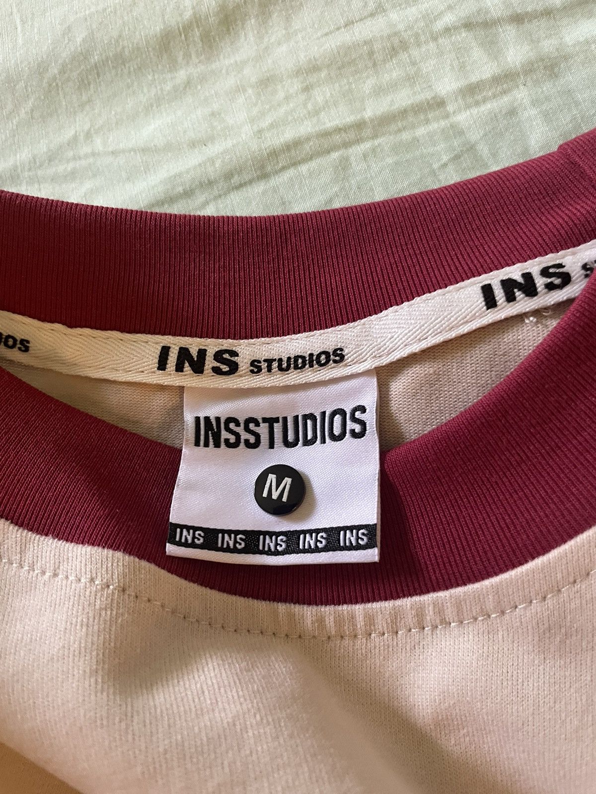 Japanese Brand INS KOREA CASUAL STITCHED LOGO T SHIRT Size S / US 4 / IT 40 - 3 Thumbnail