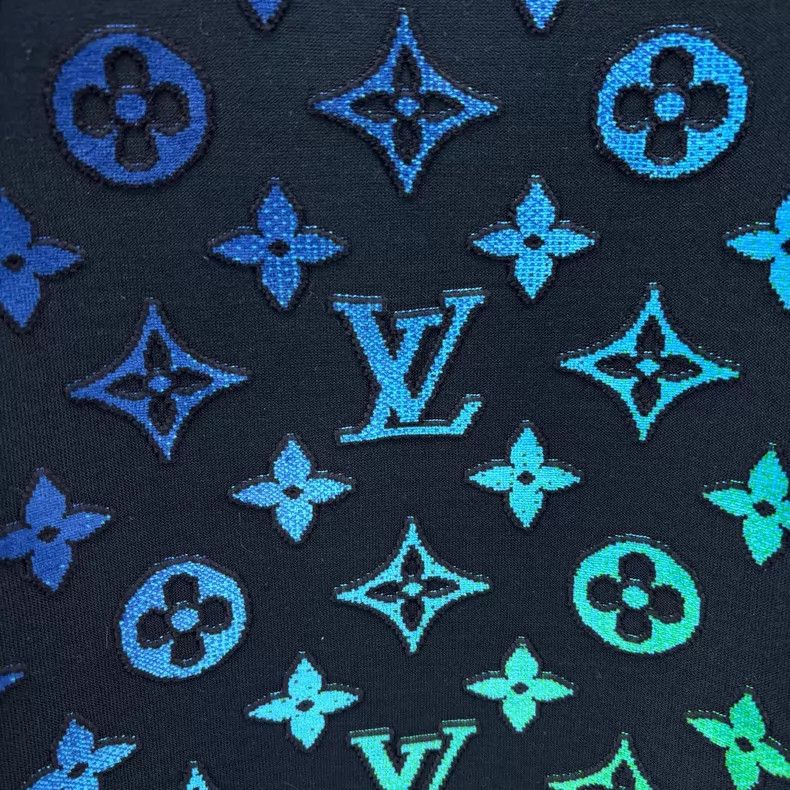 Louis Vuitton Louis Vuitton Flocked Old Flower Gradient Colorful Full Pr Size US M / EU 48-50 / 2 - 4 Thumbnail