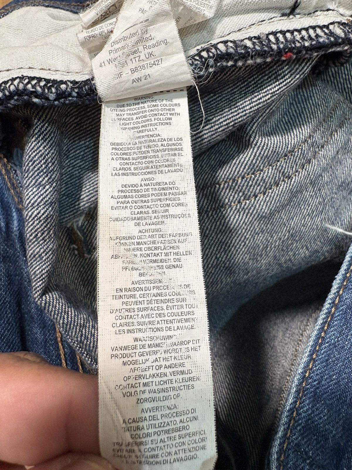 The Stronghold Vintage The Stronghold Los Angeles Selvedge Denim Jeans Size US 38 / EU 54 - 13 Thumbnail