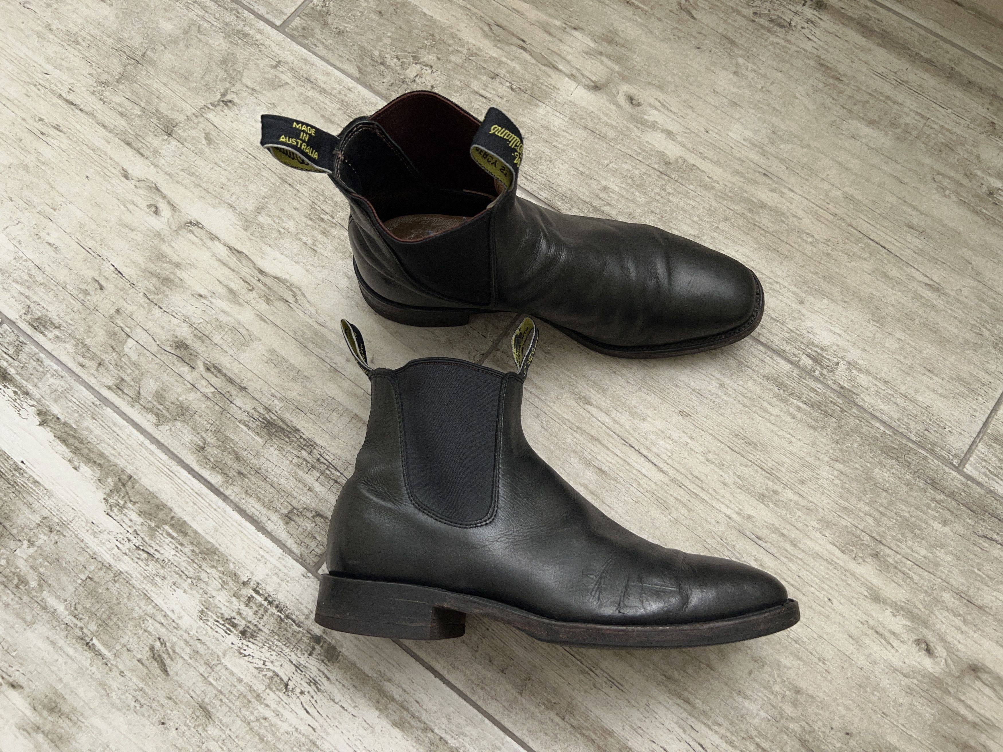 R.M. Williams Womens Australia Leather Chelsea Boots Shoes Size 6 H CF Size US 6 / IT 36 - 1 Thumbnail