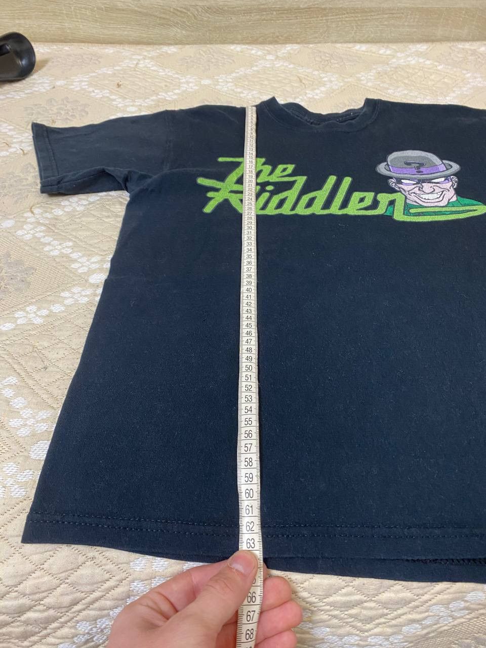DC Comics 🔥 The Riddler Batman DC Vintage Movie T Shirt Comics Cartoon Size US M / EU 48-50 / 2 - 16 Thumbnail
