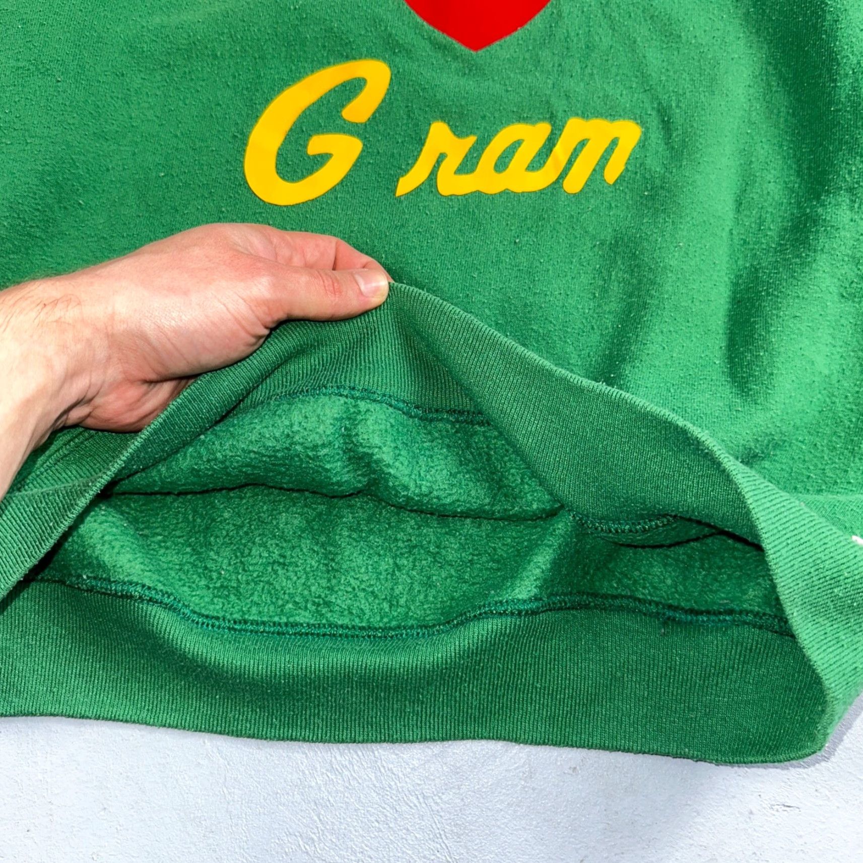 Russell Athletic VINTAGE Russell Athletic Sweatshirt Men L Crewneck All Seasons Green 90s College Sports Size US L / EU 52-54 / 3 - 5 Thumbnail