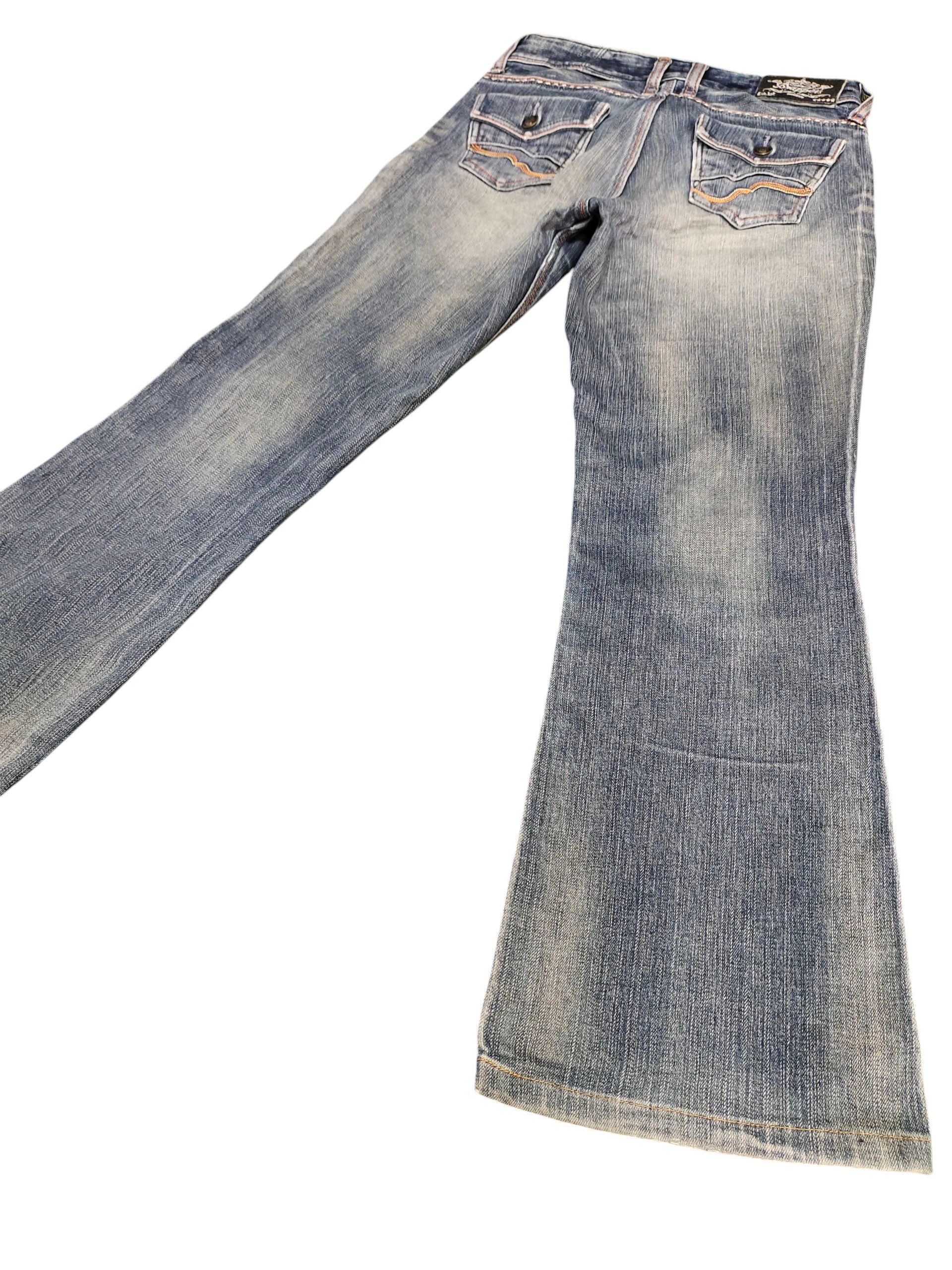Flare Jeans brappers Clawmark Faded Bootcut Low Rise