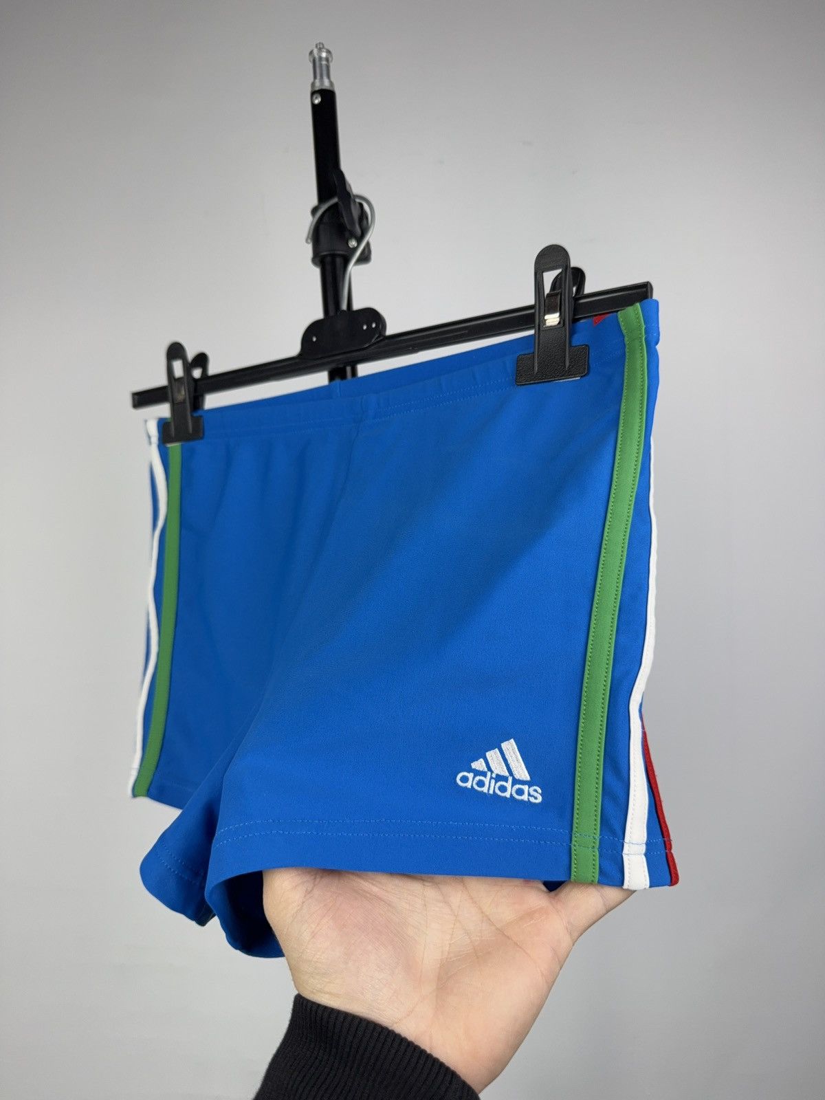 Adidas 00s Adidas Infinitex Swim Shorts Blue taly Men’s M Size US 32 / EU 48 - 2 Thumbnail