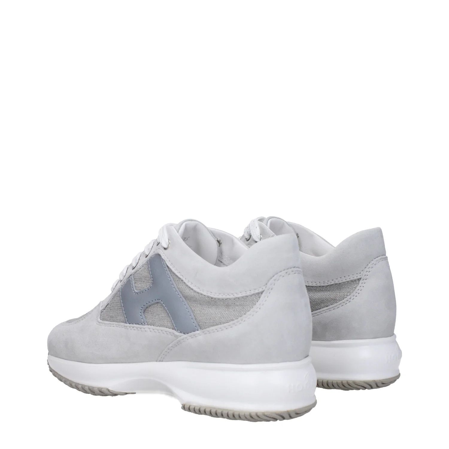 Hogan ob1o1e1124 Suede Sneakers in Gray Size US 5 / IT 35 - 4 Thumbnail