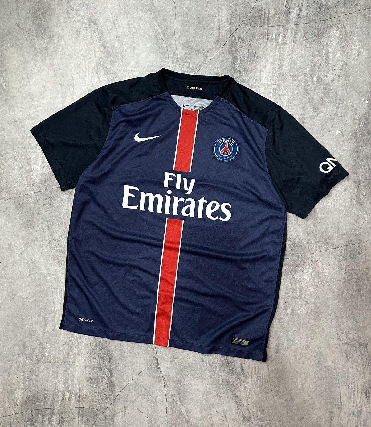 Nike soccer jersey Football Shirt PSG 2015/16 Home XL
