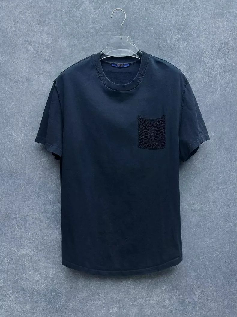Louis Vuitton Black Short Sleeve T-Shirt- DMC