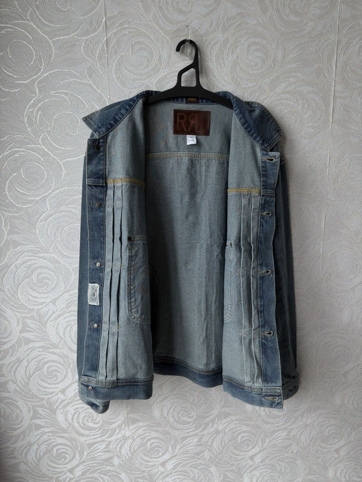 RRL Ralph Lauren Ralph Lauren RRL Double RL Blue Denim Trucker Jacket Cowboy Size US L / EU 52-54 / 3 - 10 Thumbnail